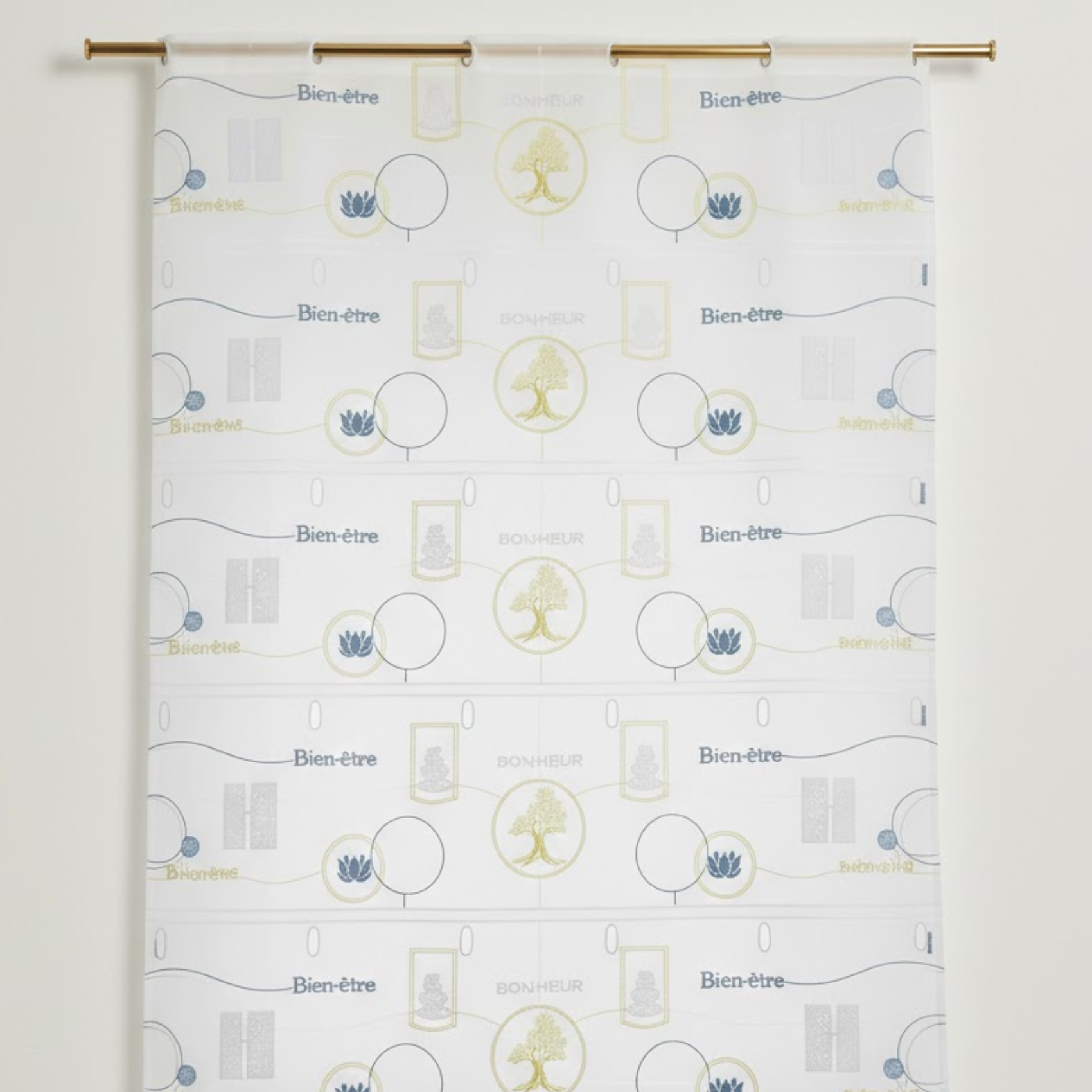 Modulable léger et brodé Zen attitude — vue 3