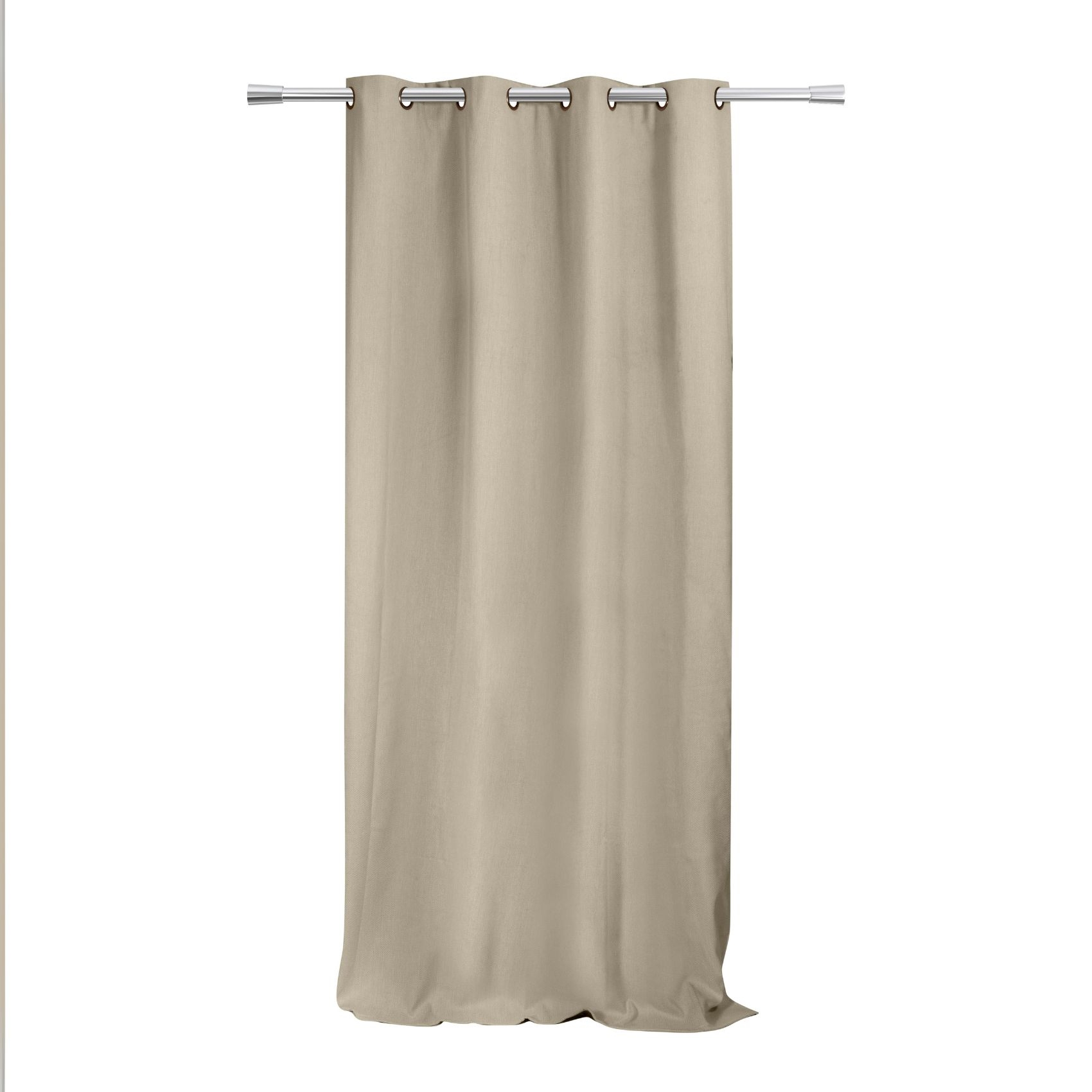 Rideau tamisant en toile unie