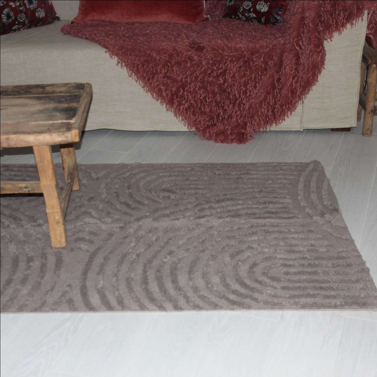 Tapis relief circle courbe — vue 6