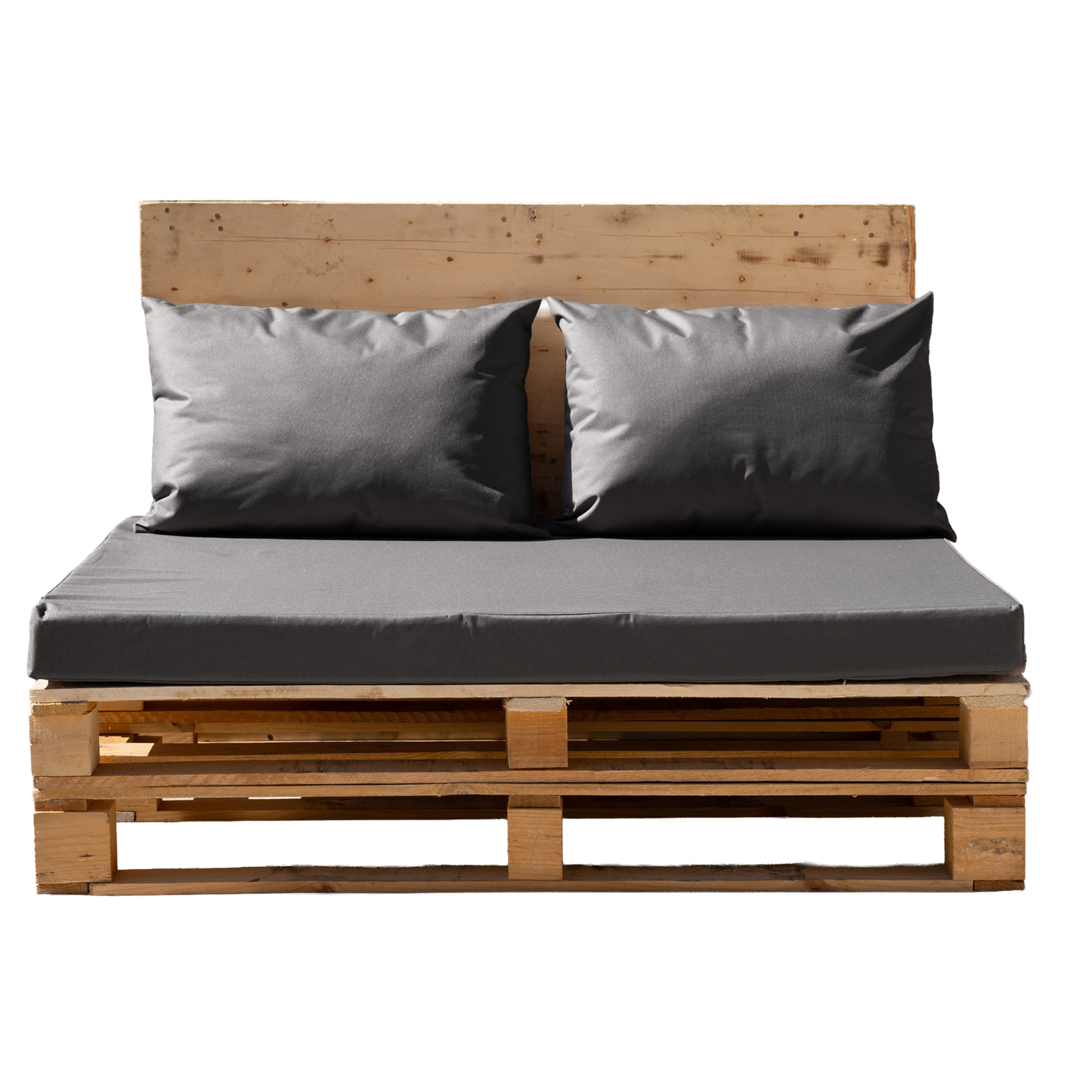 Set de 3 coussins palette extérieur  imperméable et déhoussable MINORQUE