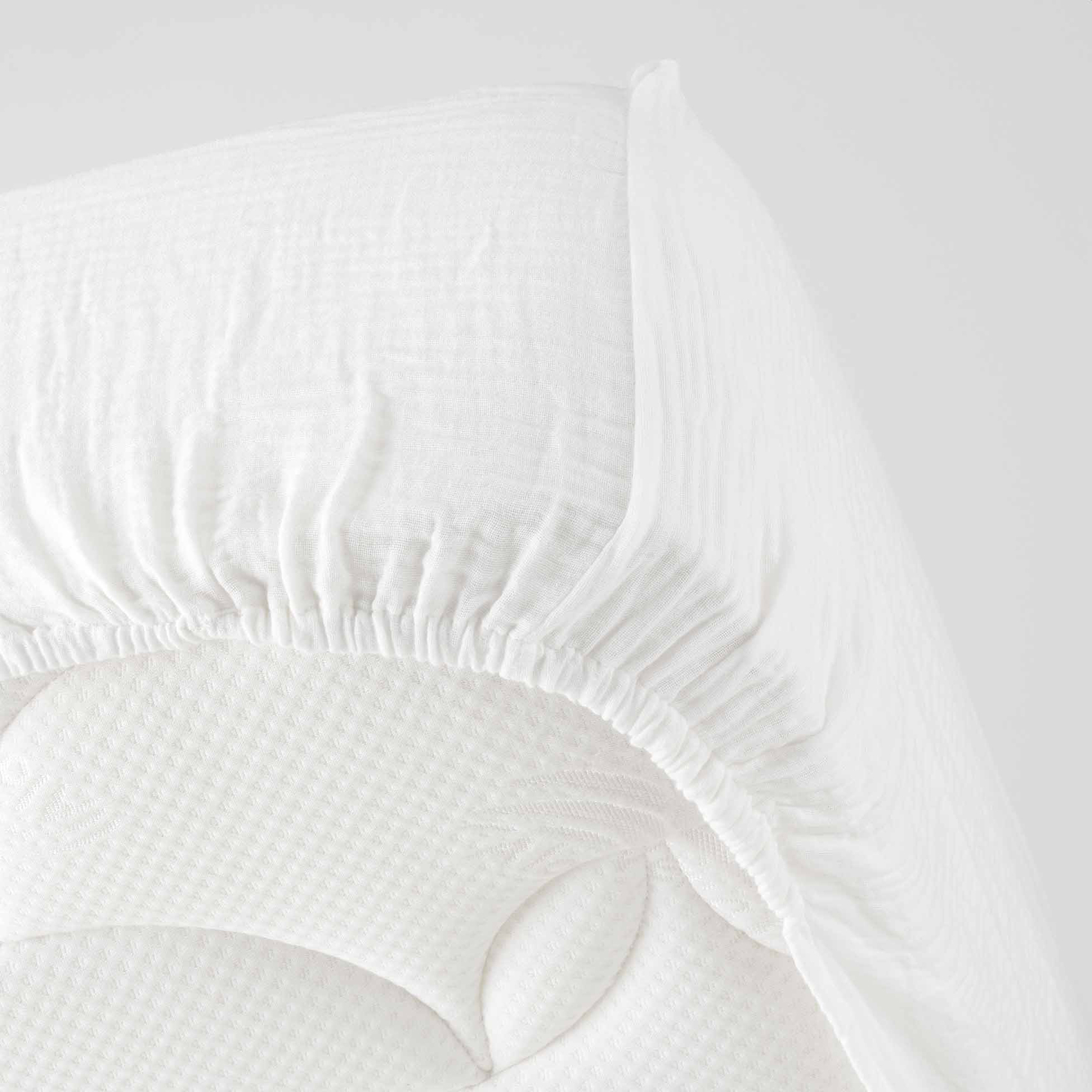 Drap Housse en gaze de coton — vue 4