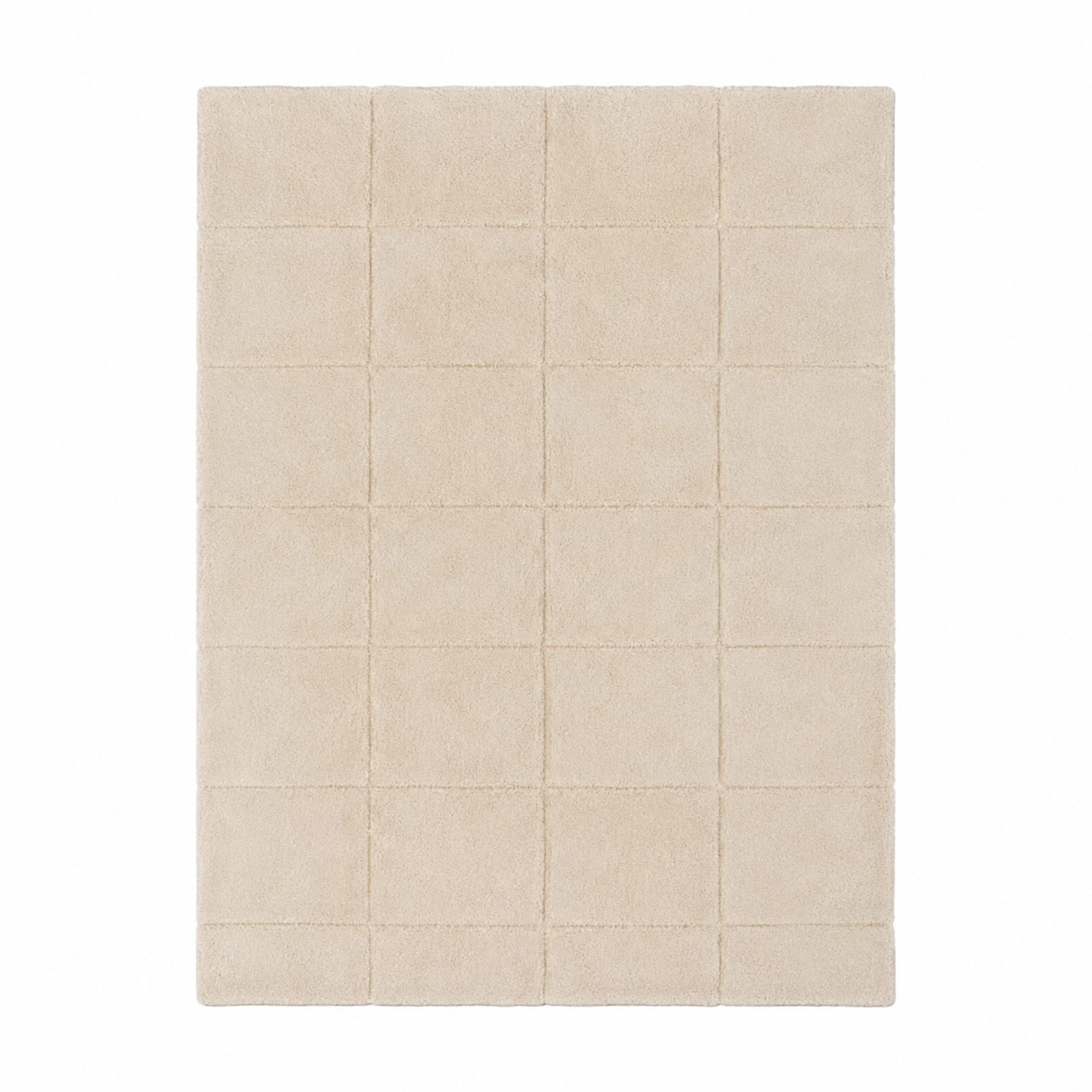 Tapis en coton à motifs carreaux — vue 6