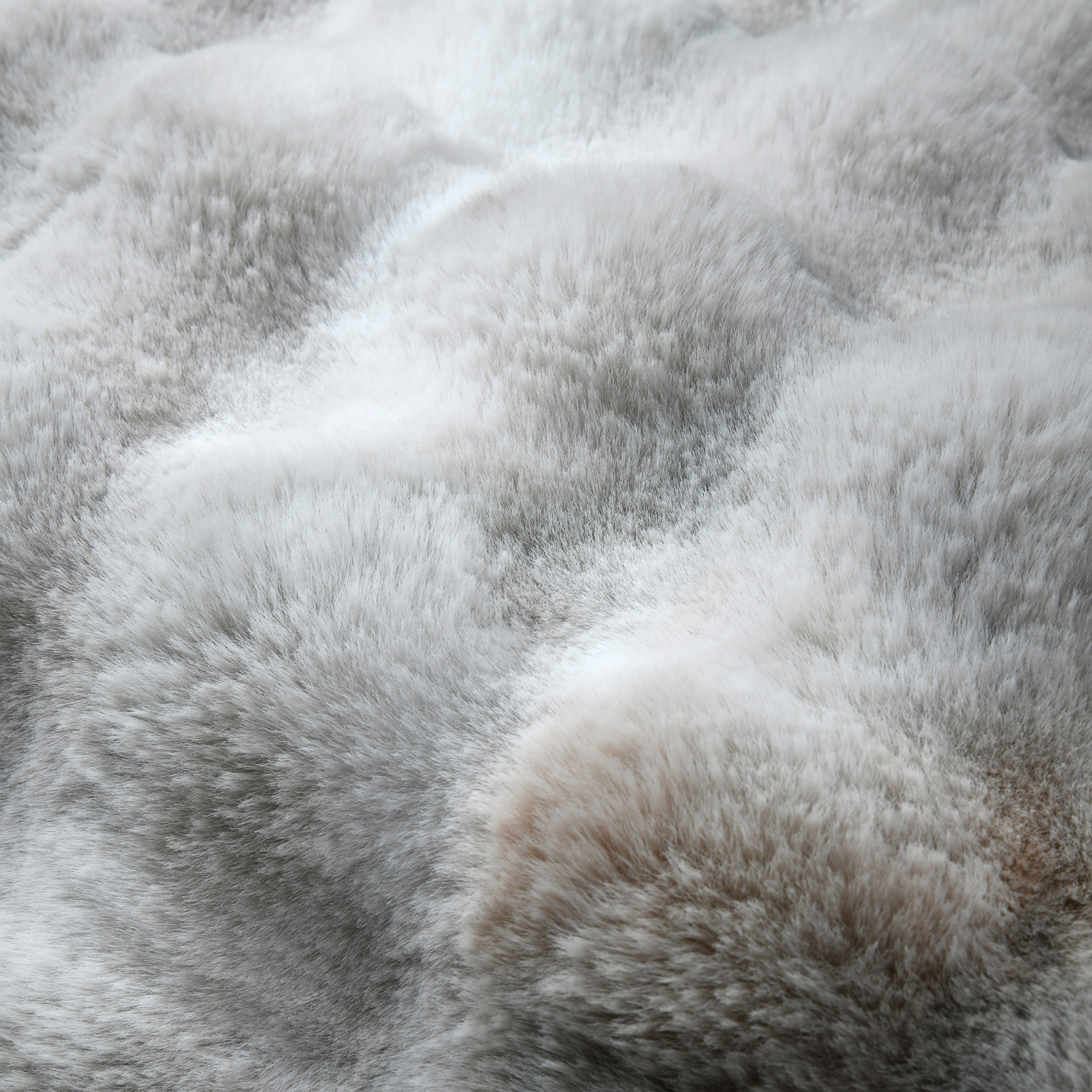 Plaid fausse imitation fourrure moelleux — vue 3