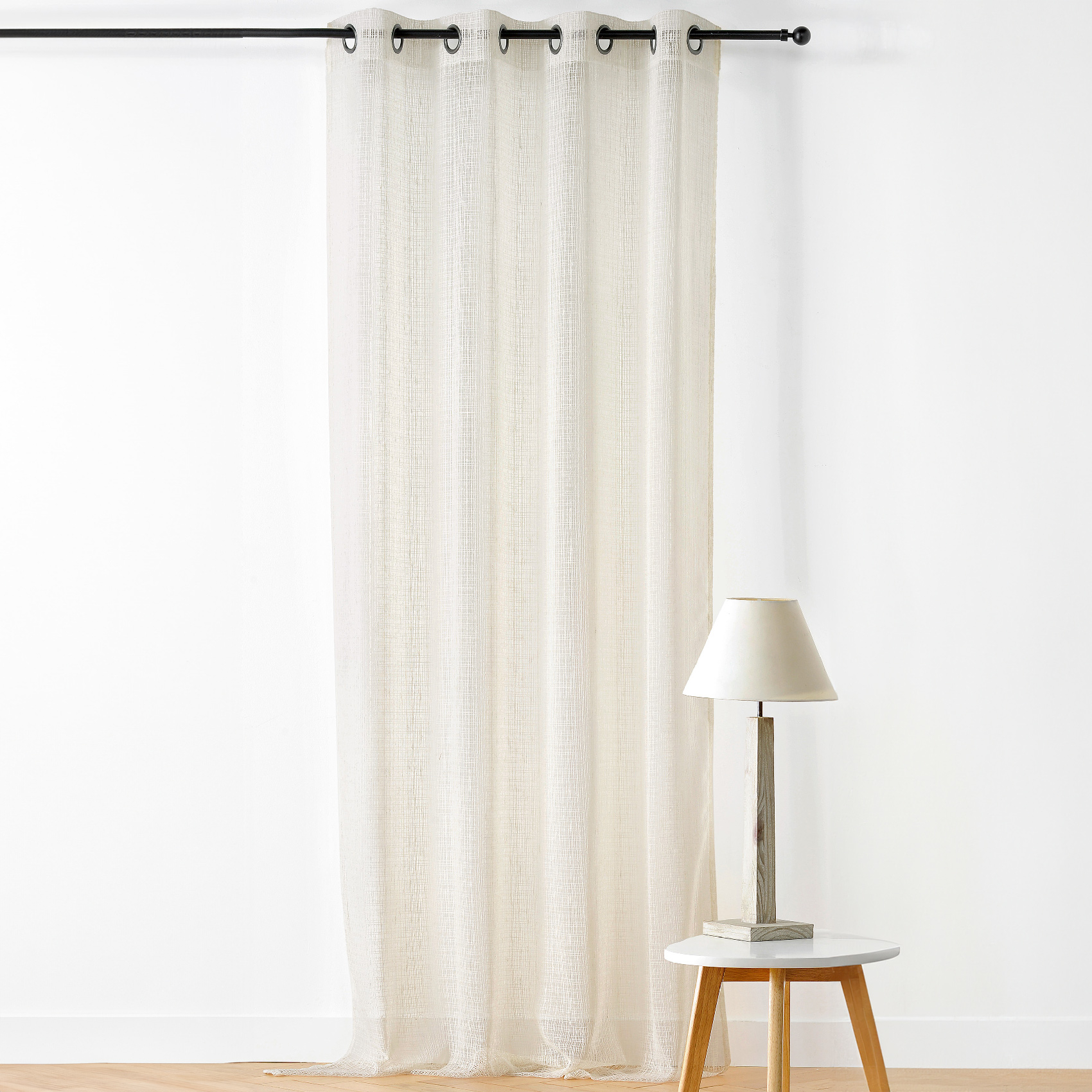 Voilage à Oeillets Effet Filet — vue 4