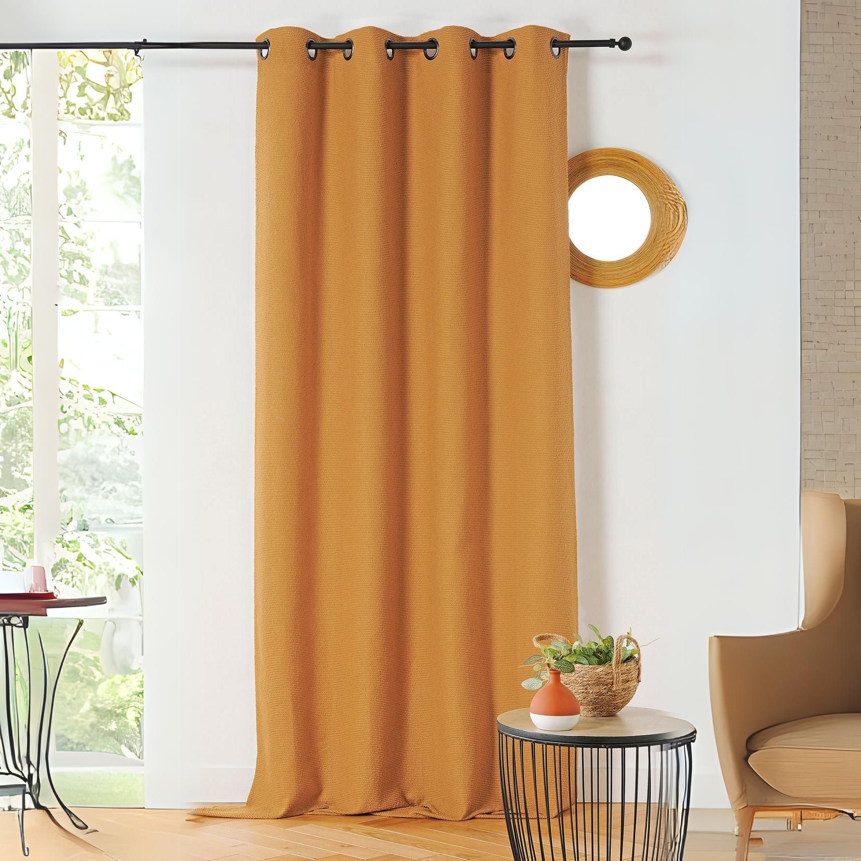 Rideau à l'aspect texturé en bouclette — vue 6