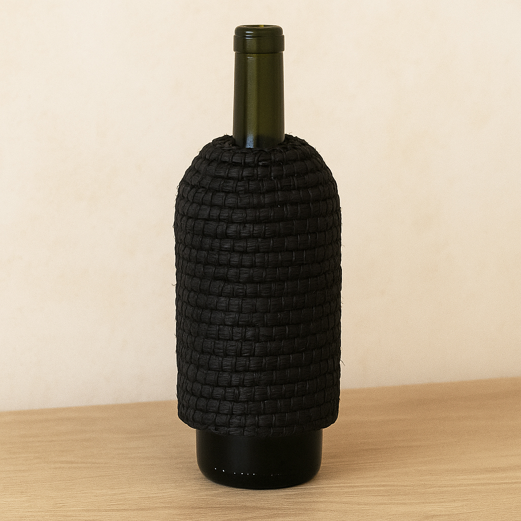 Cache bouteille de vin dégustation à l'aveugle — vue 4