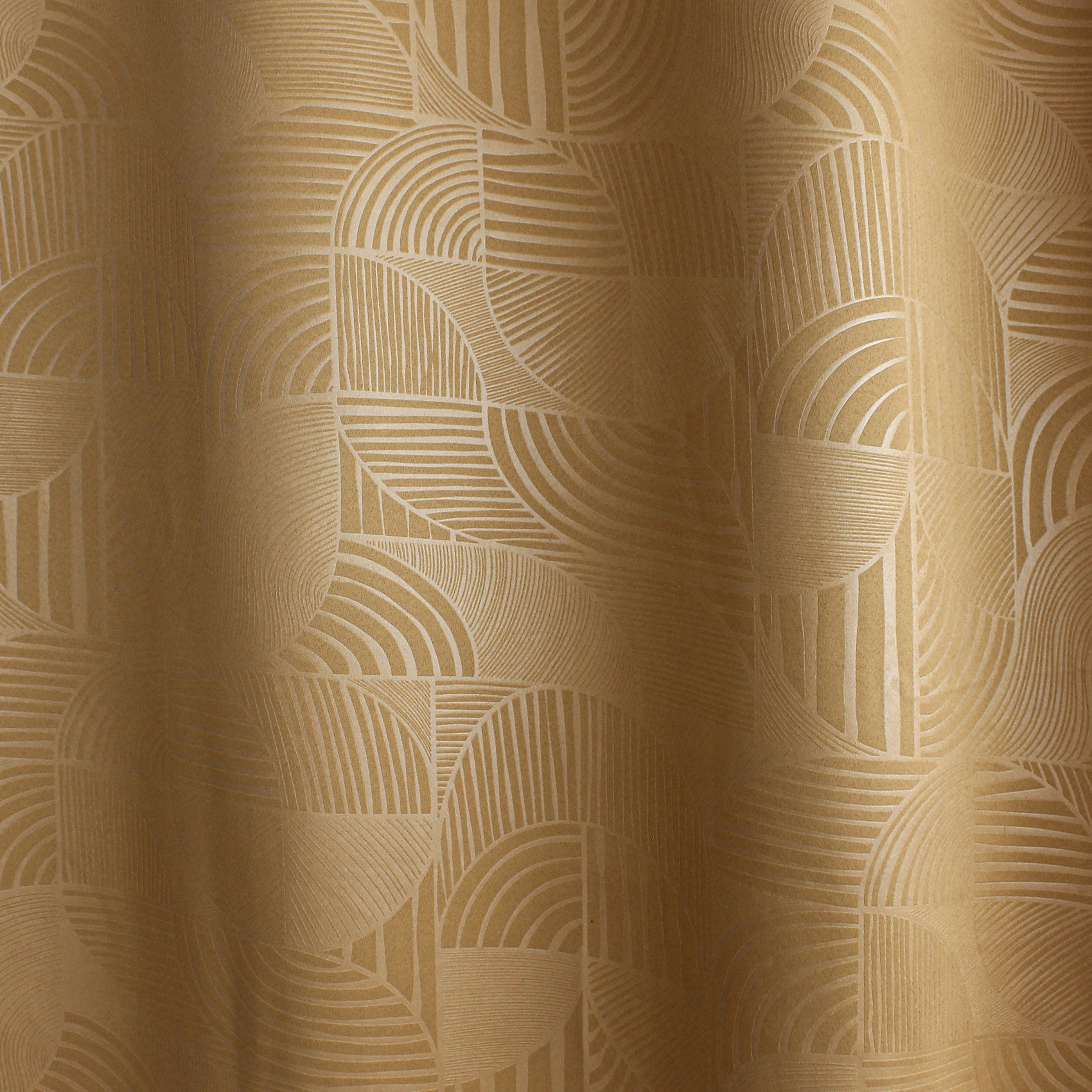 Rideau à oeillets occultant imprimé géométrique — vue 4