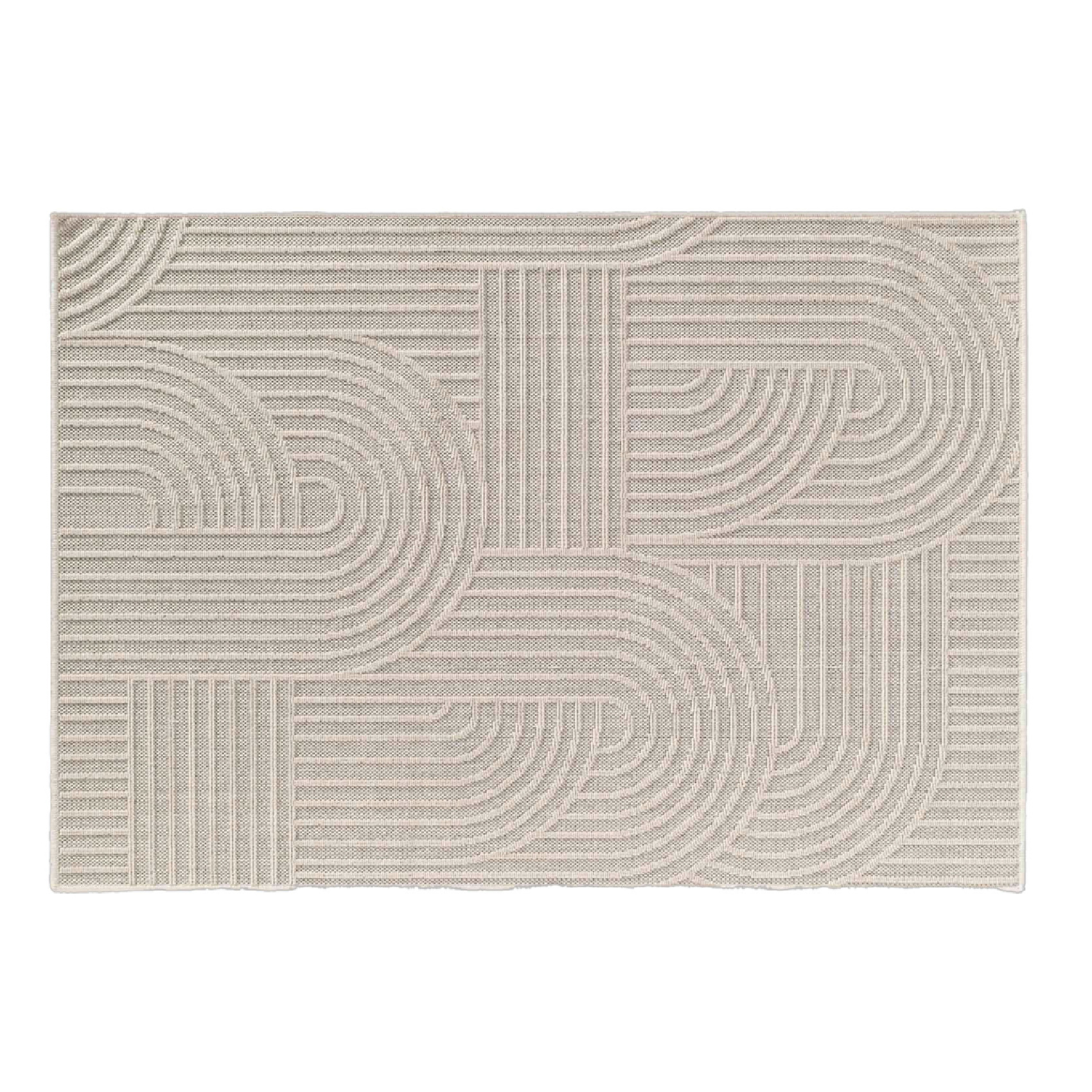 Tapis Ezio Graphique Tissé avec Reliefs — vue 5