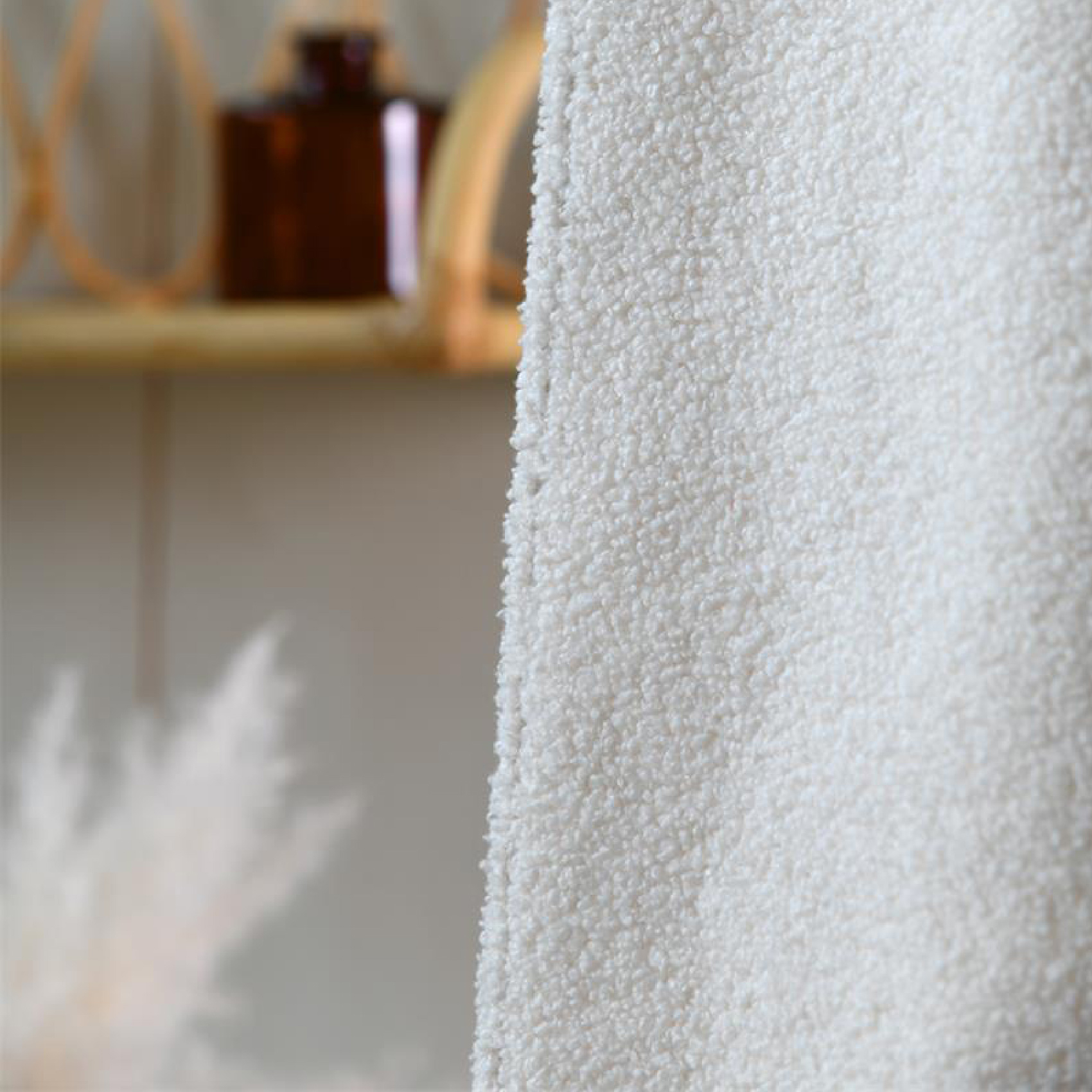 Rideau à oeillets effet bouclette — vue 4