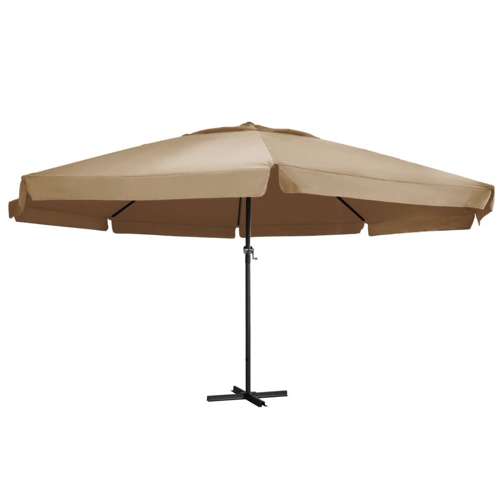 Parasol avec mât en aluminium diamètre 600cm — vue 5