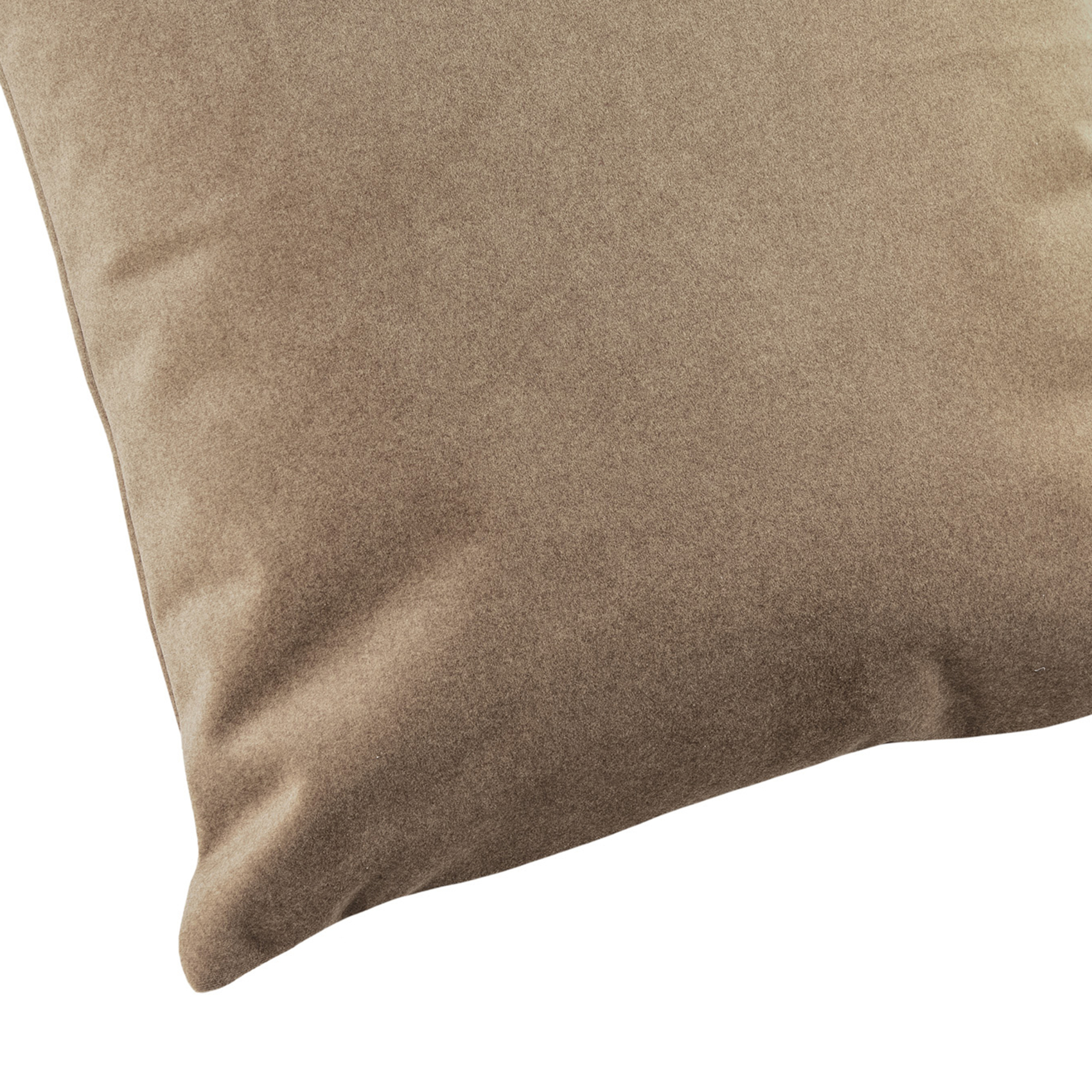 Coussin velours effet peau de pêche — vue 5