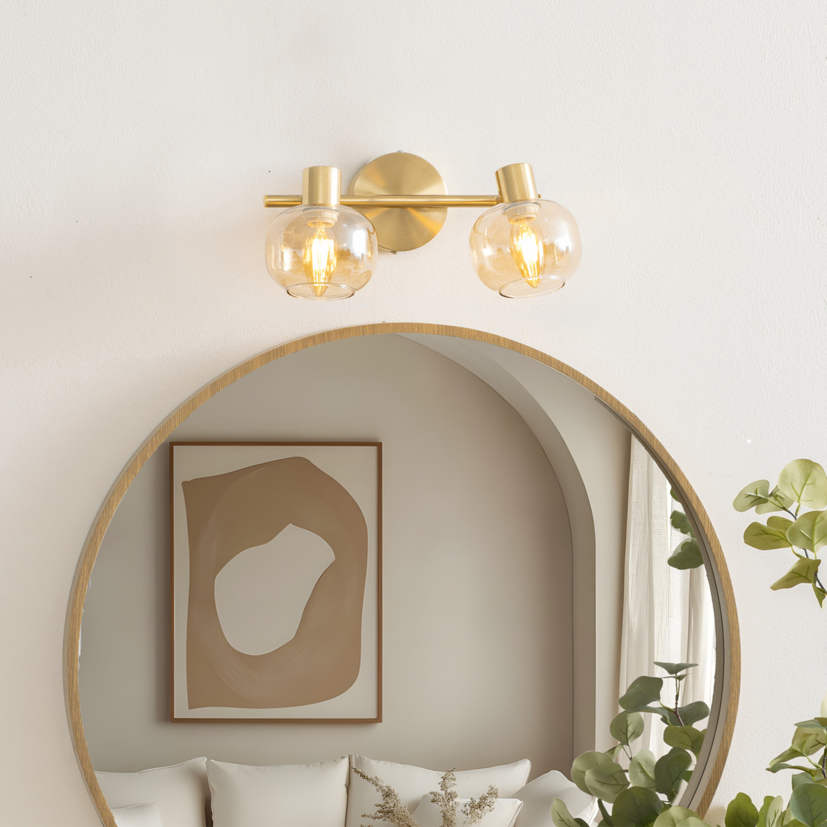 Spot orientable en verre et métal — vue 6