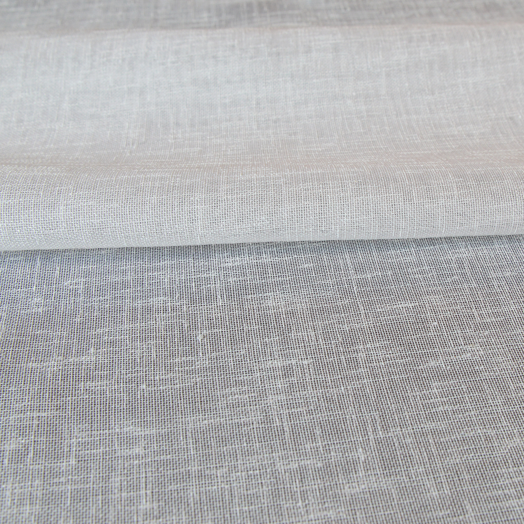 Tissu plombé effet lin — vue 3