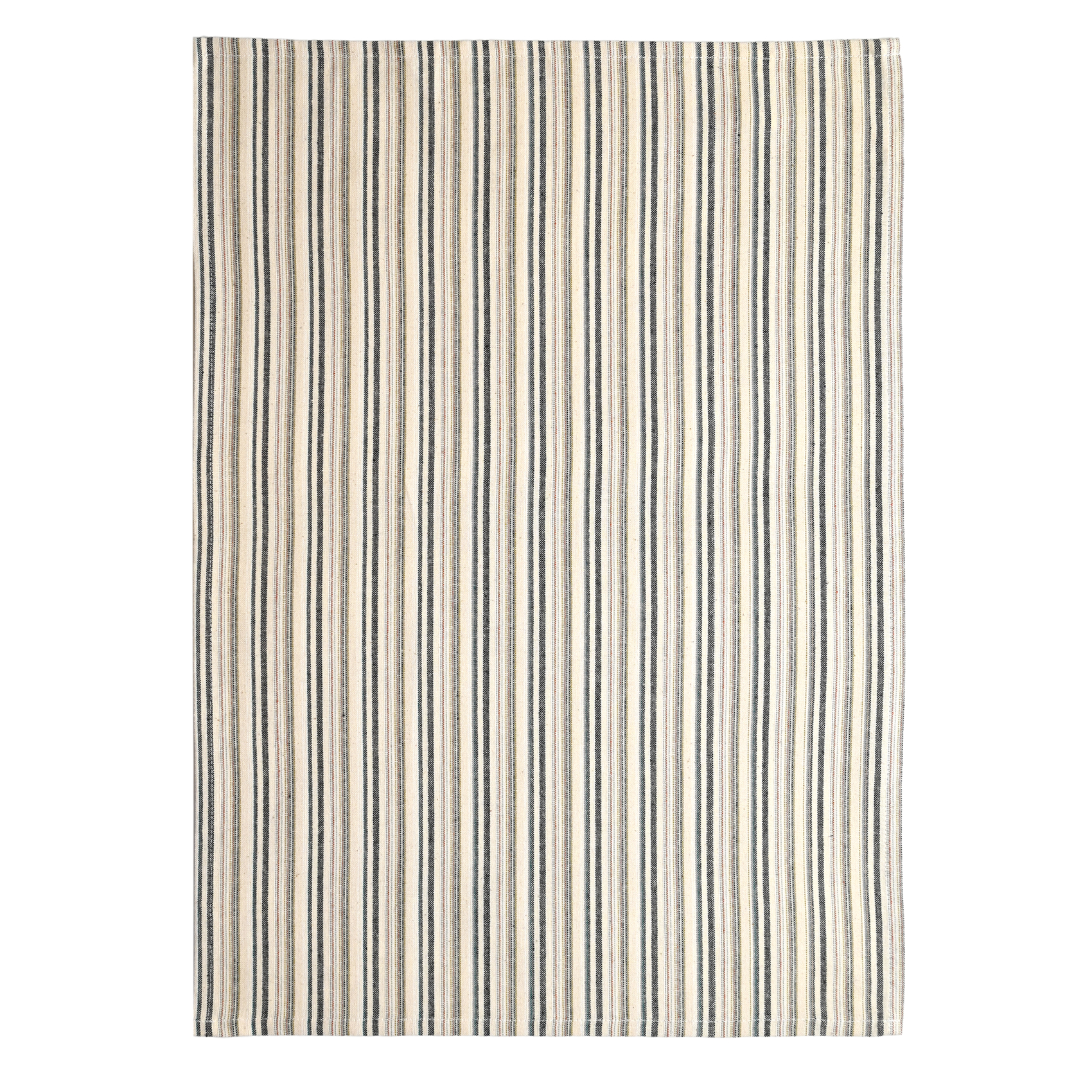 Torchon de cuisine rayures fines en coton — vue 3