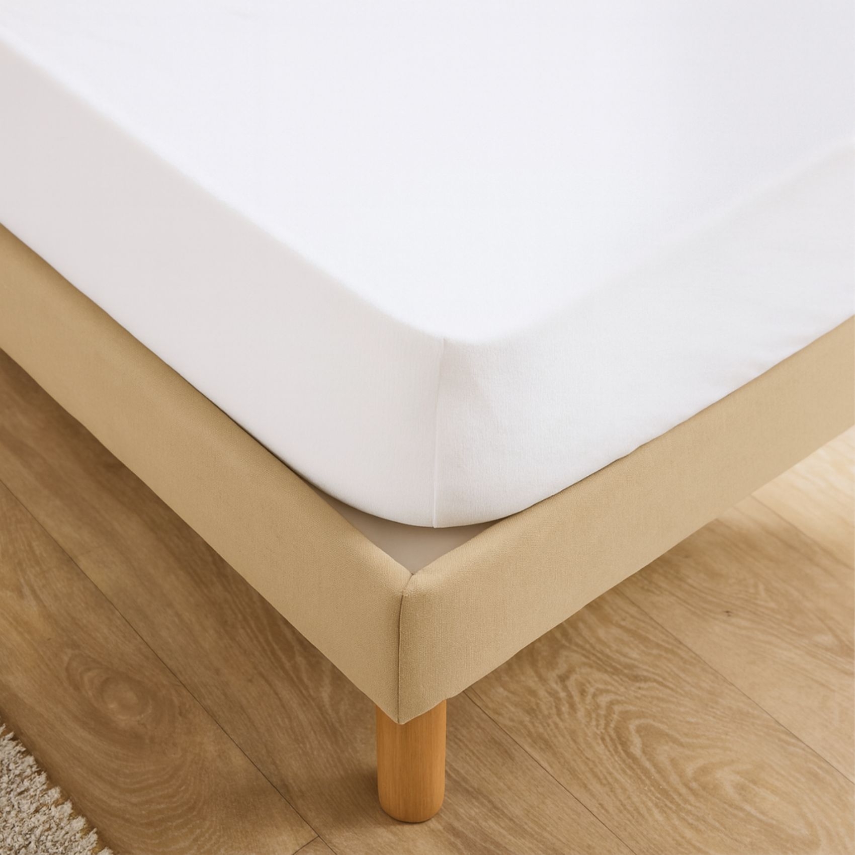 Protège matelas molleton 100% Coton Anti Acarien