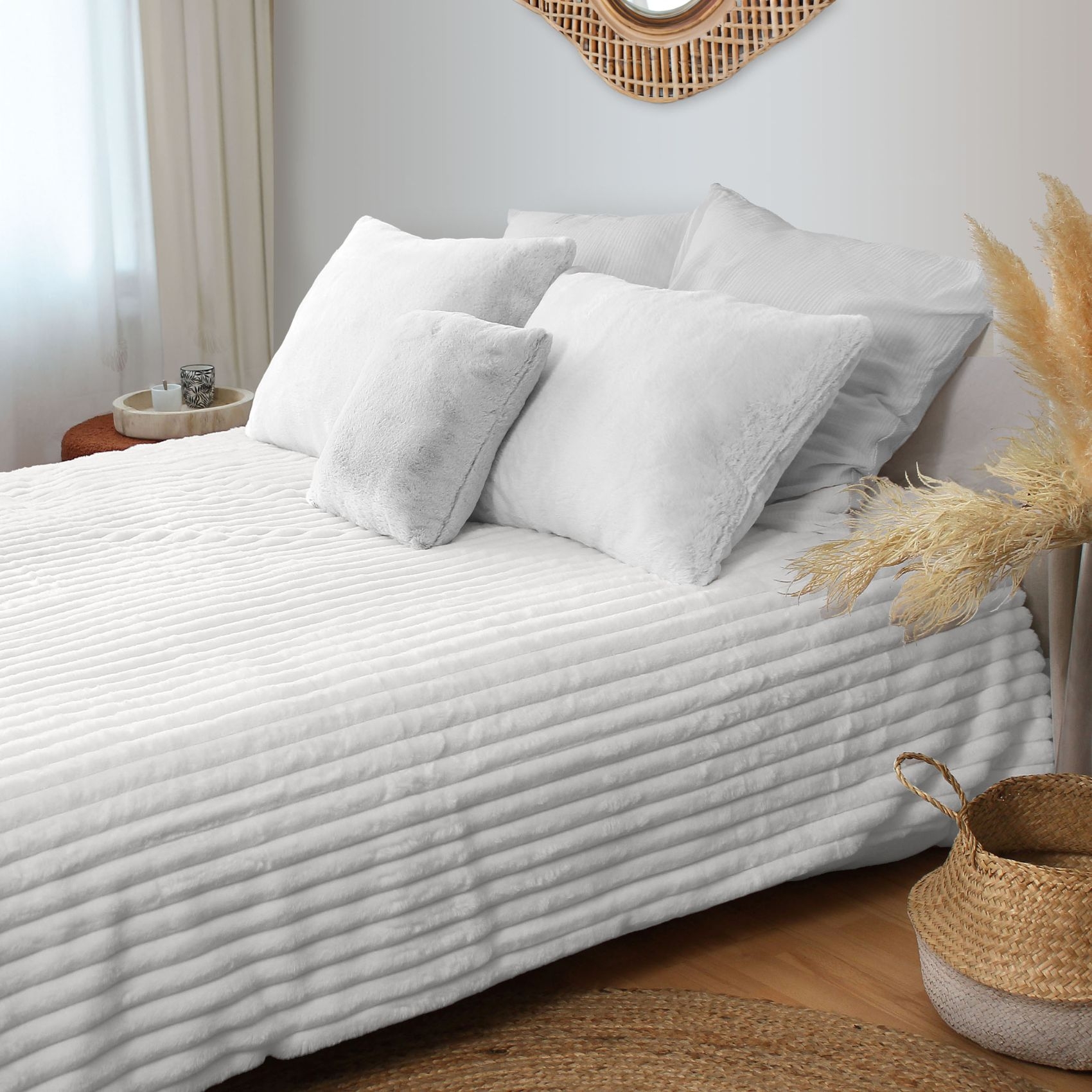 Couverture imitation fourrure et flanelle — vue 4