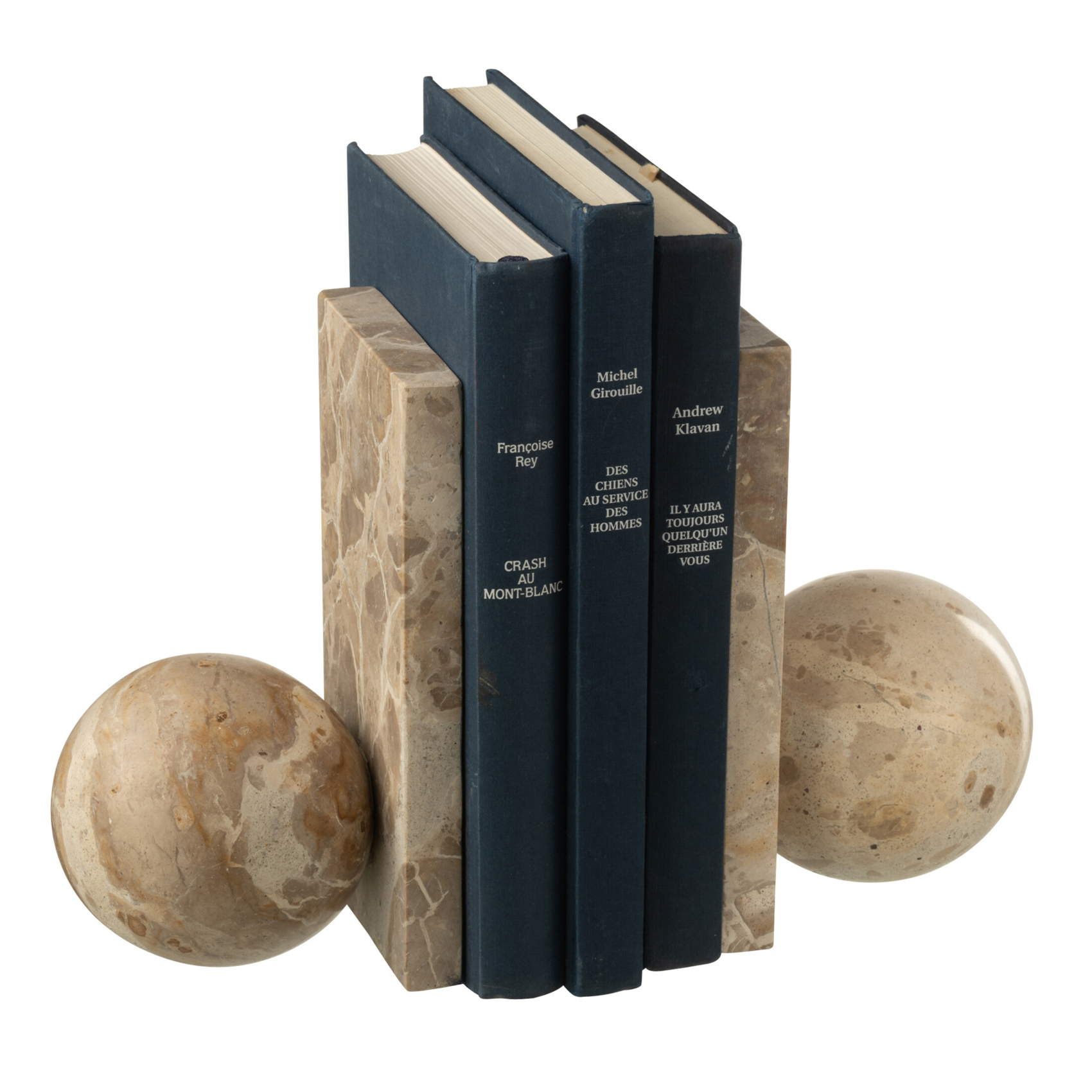 Serre-livres en pierre — vue 3