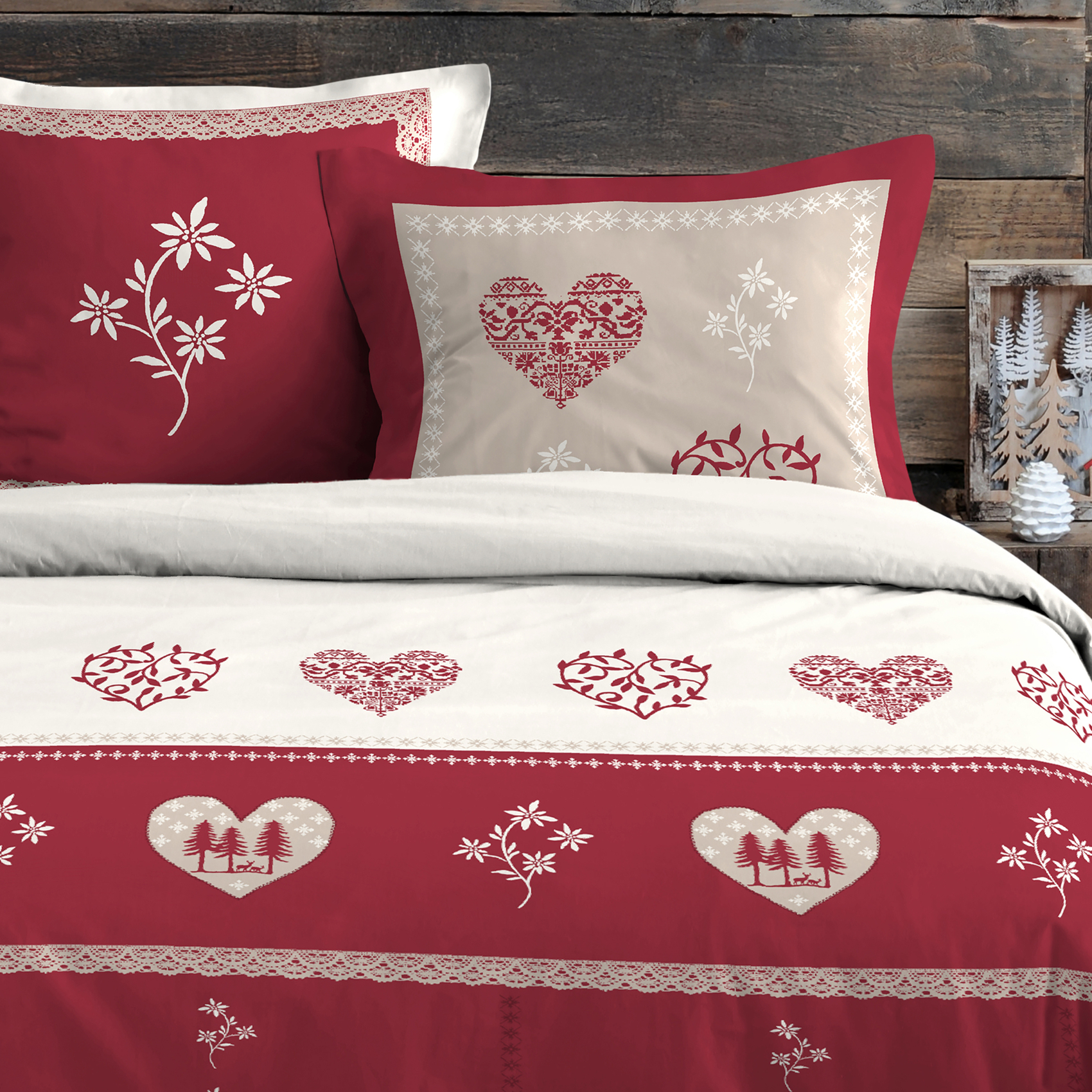 Parure de lit style montagne chaleureuse — vue 5