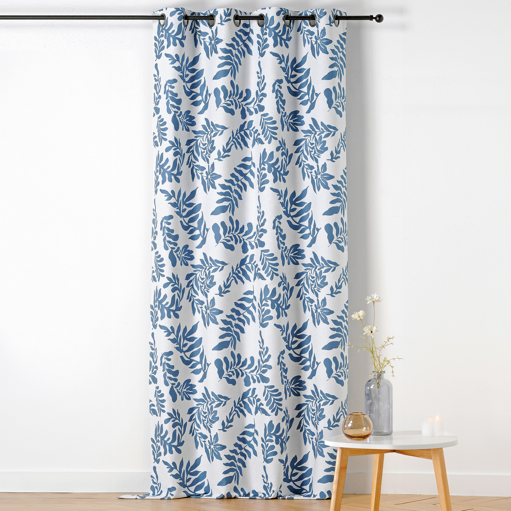 Rideau à Oeillets Feuillage Style Henri Matisse — vue 5