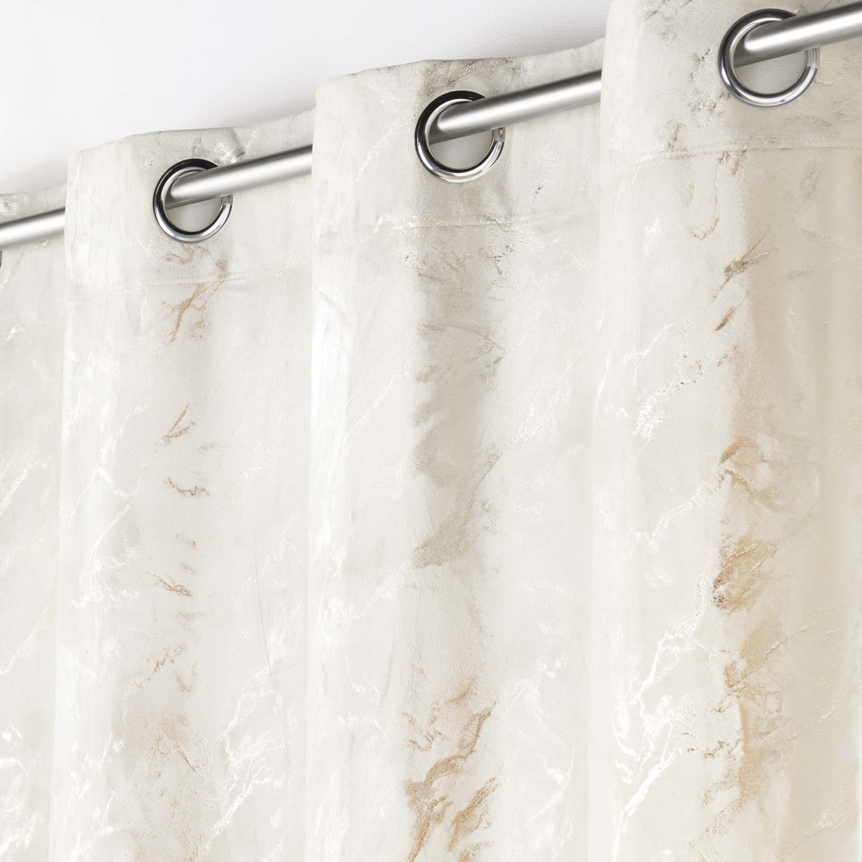 Rideau velours effet marbre — vue 3