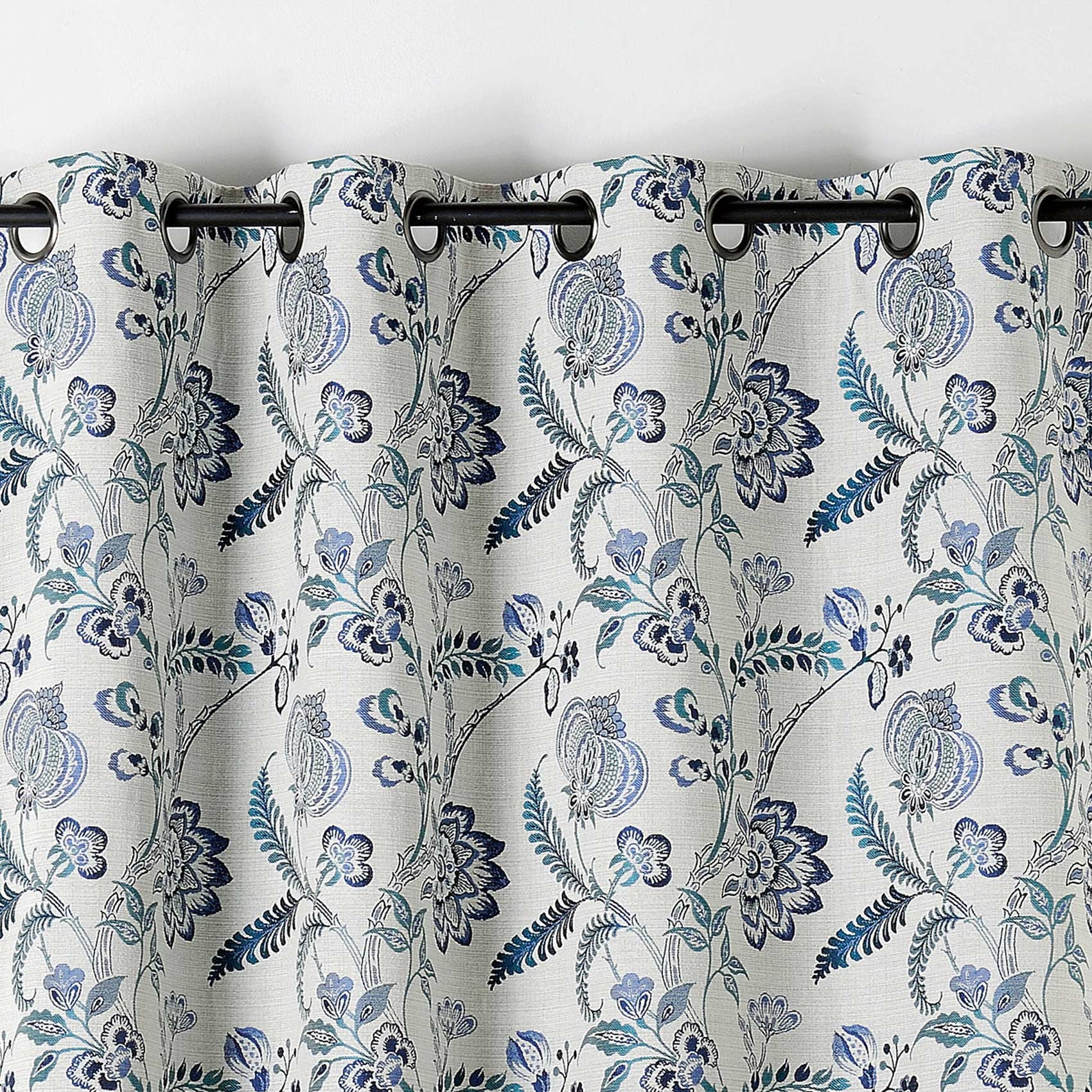 Rideau tamisant vintage floral — vue 6