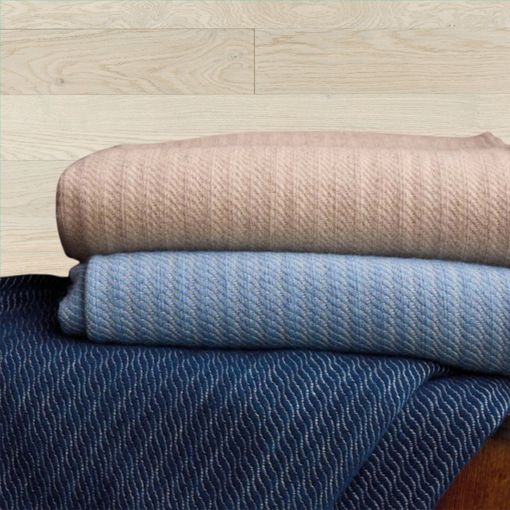 Plaid ou couvre-lit 100% laine — vue 6