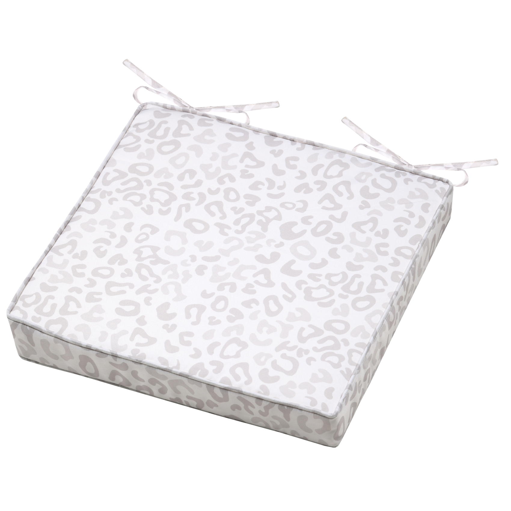 Galette de chaise léopard