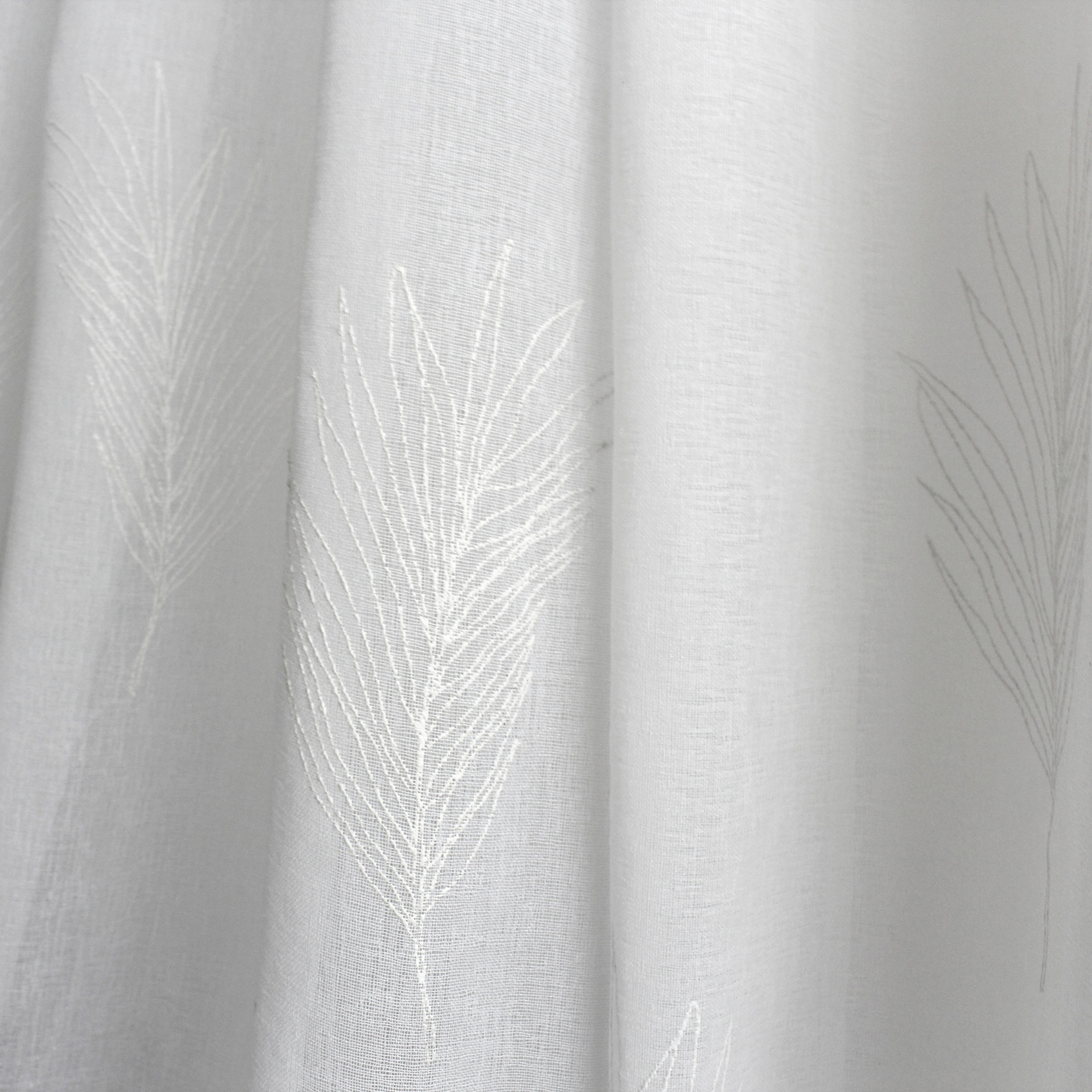 Voilage à oeillets feuille de palmier — vue 6