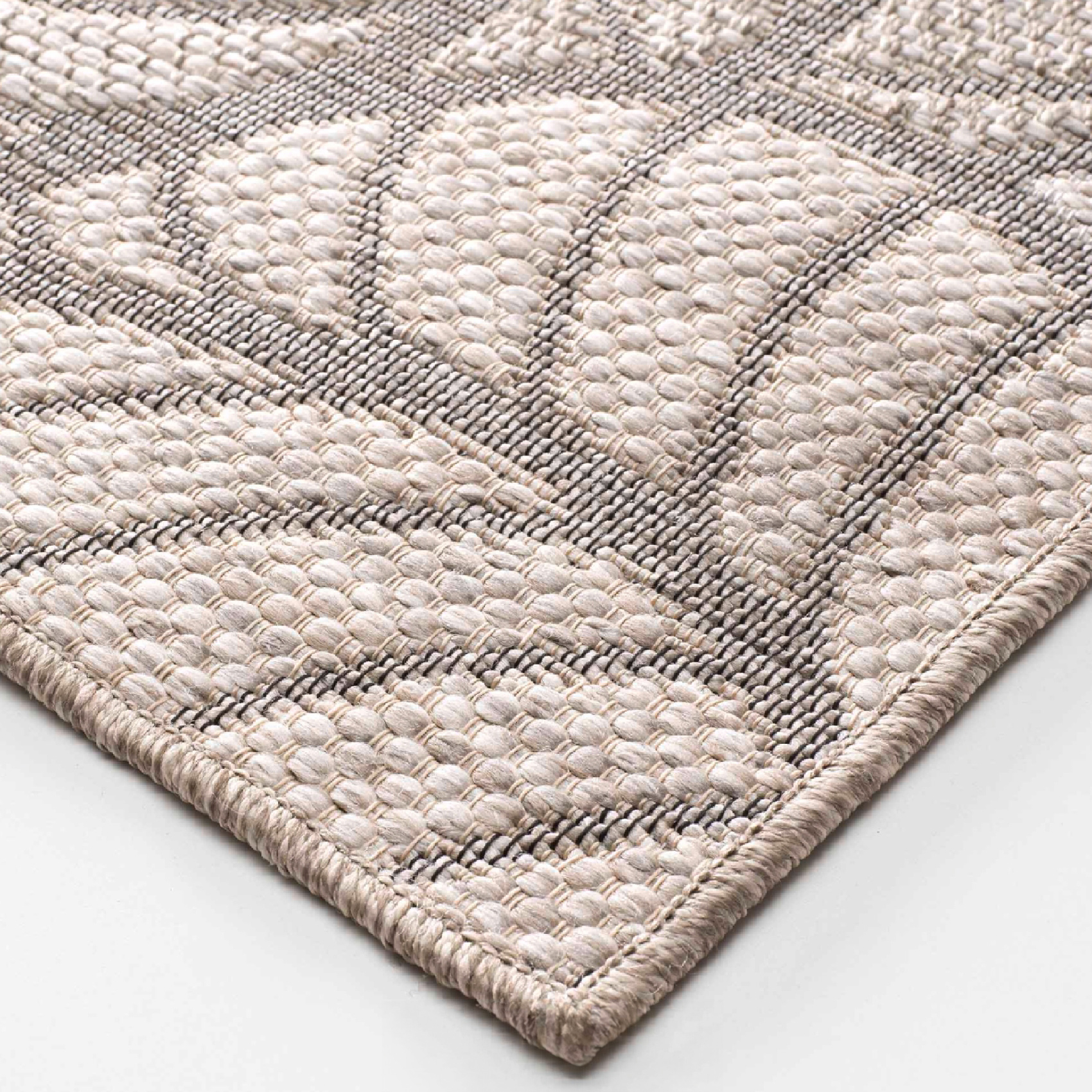 Tapis Tissé Feuilles — vue 3