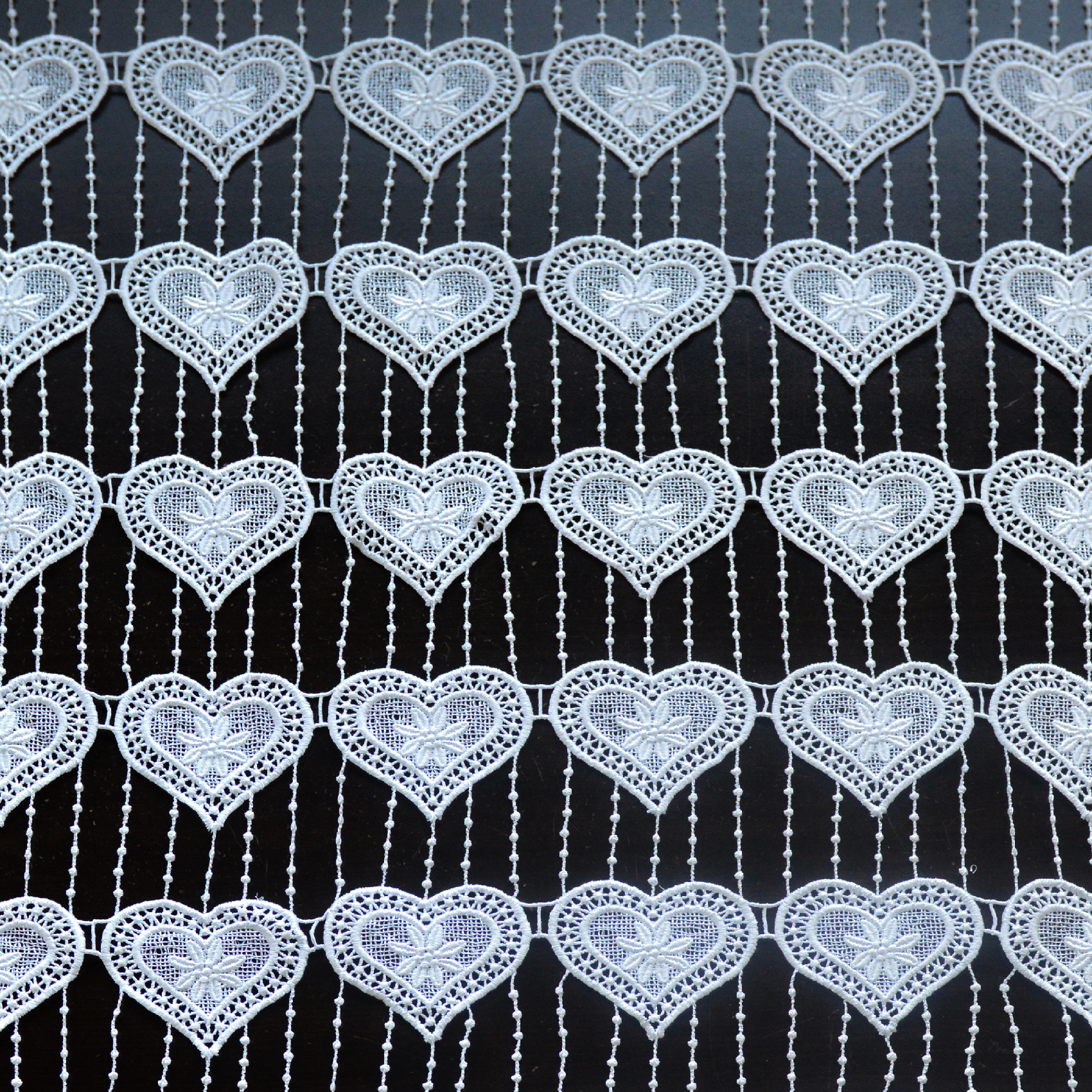 Modulable en macramé cœur — vue 4