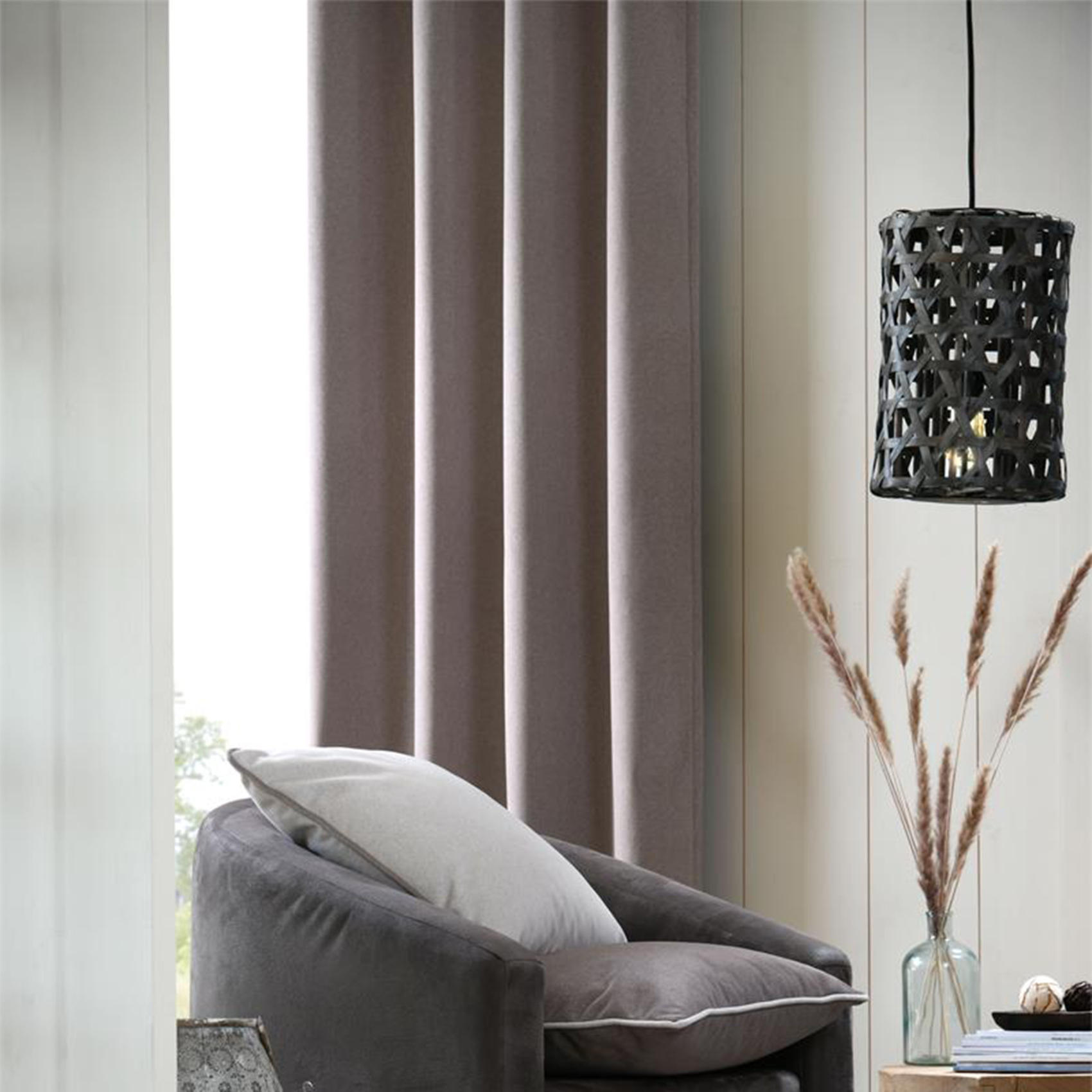 Rideau isolant à œillets pour un intérieur confortable et élégant — vue 3