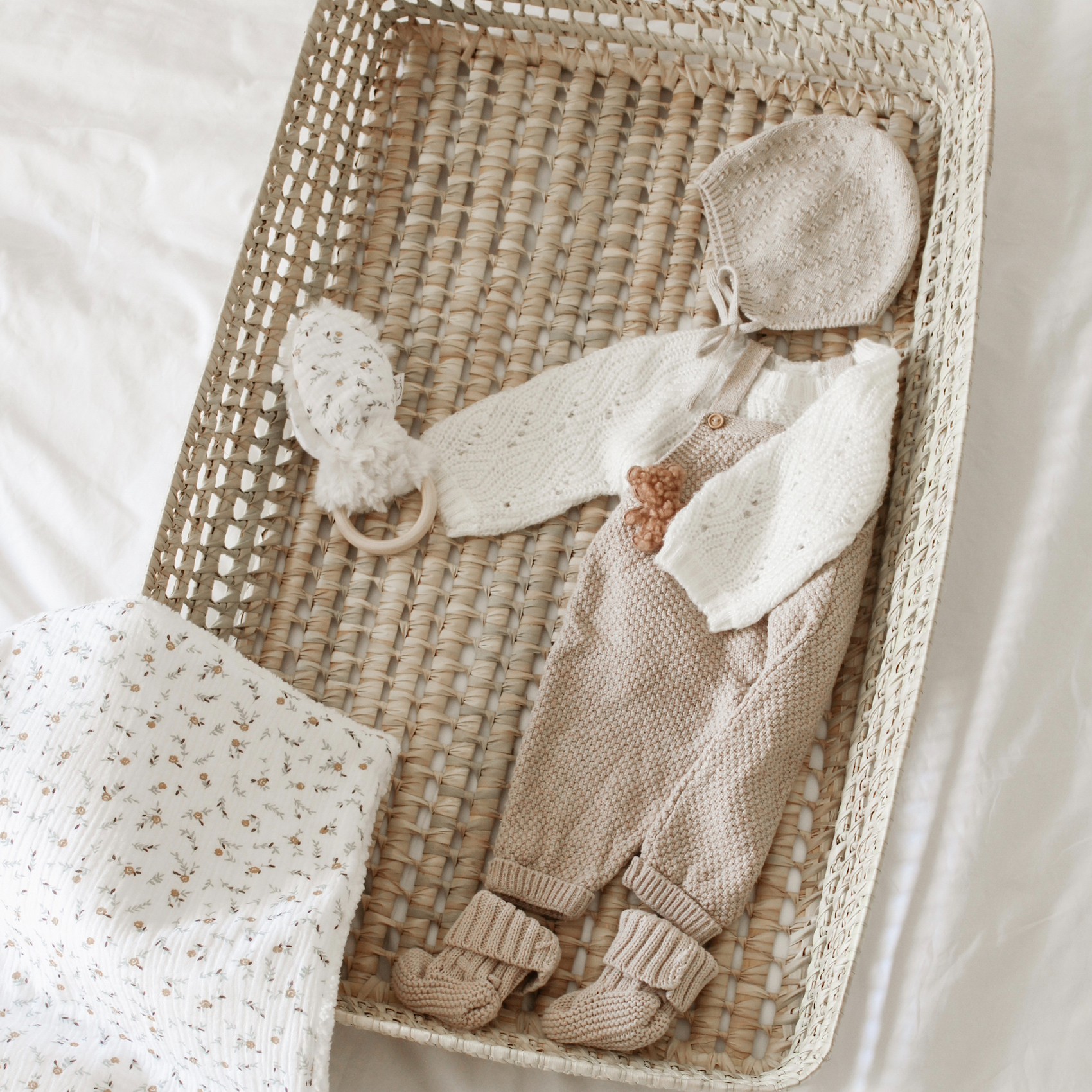 Panier à langer Osier rectangle — vue 4