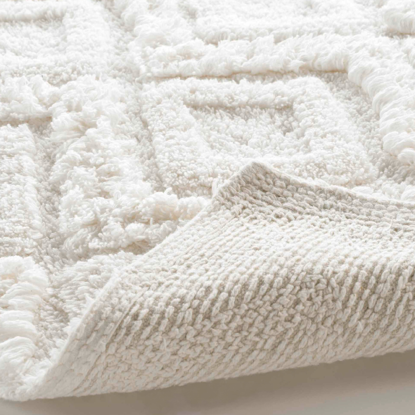 Tapis de Bain Ikatis Uni avec Reliefs — vue 4