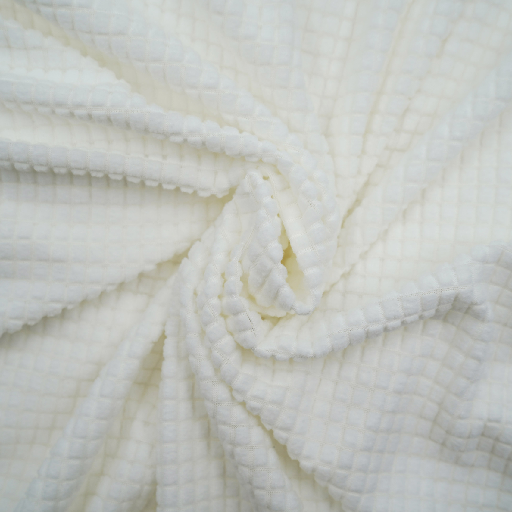 Housse de chaise extensible gaufrée pour assise 40 à 50 cm — vue 6