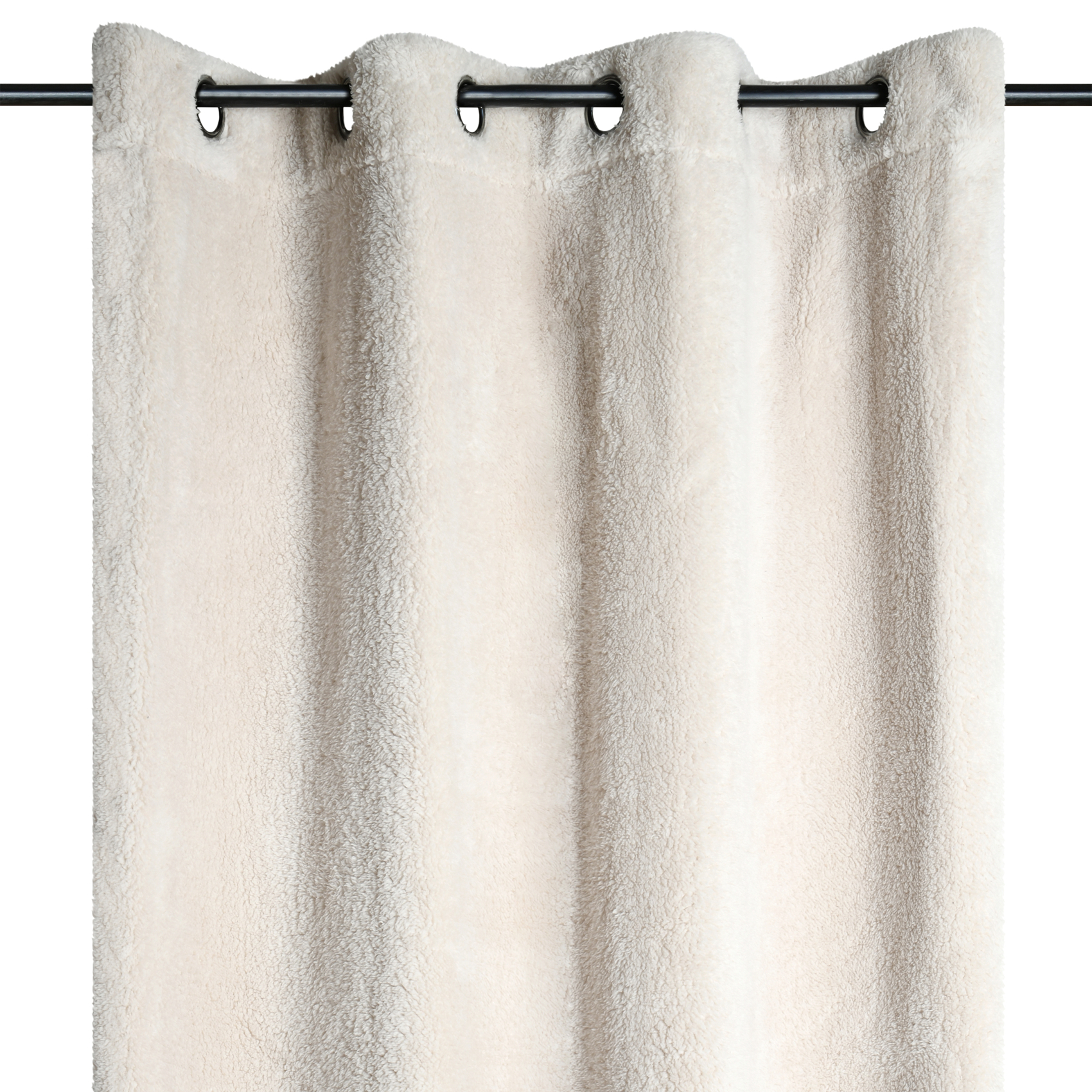 Rideau effet peau lainée ultra doux — vue 3