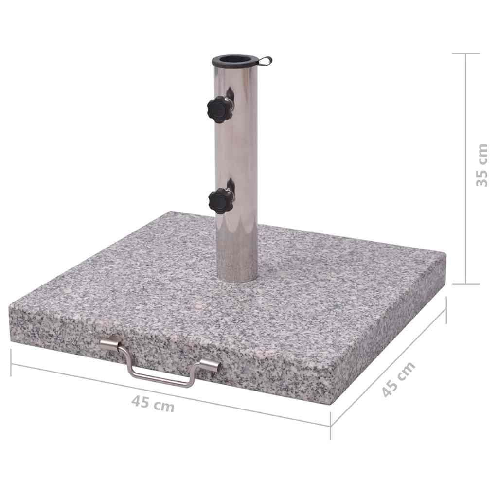 Pied de parasol en granit — vue 6