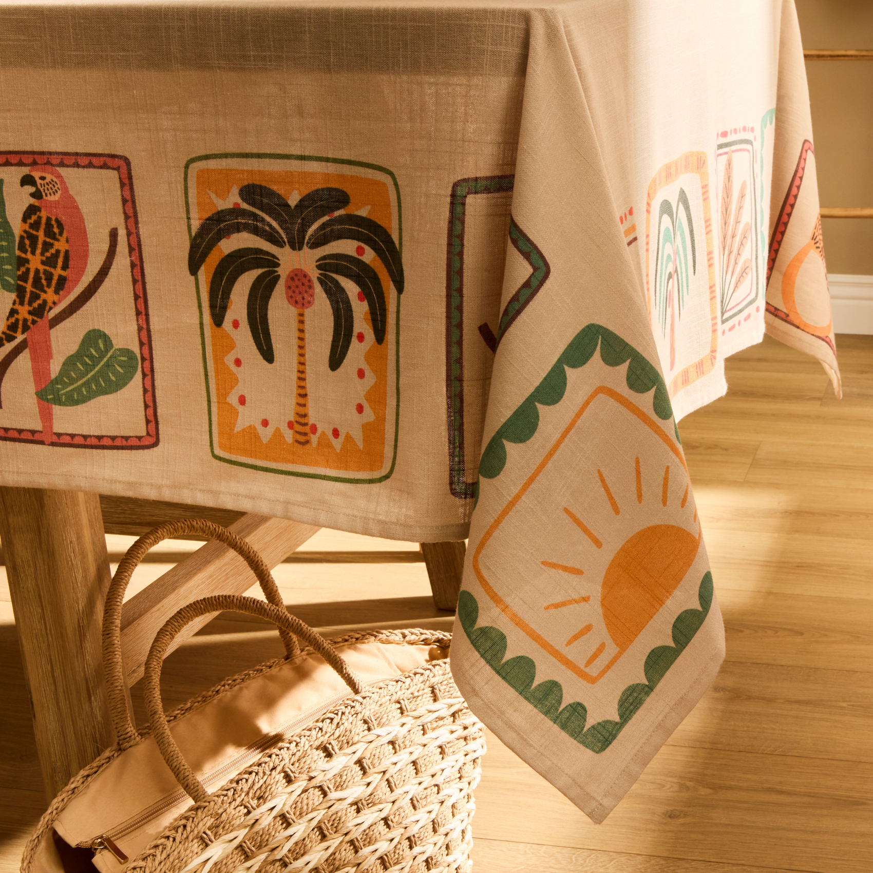 Nappe en coton tropical traitement hydrofuge — vue 5