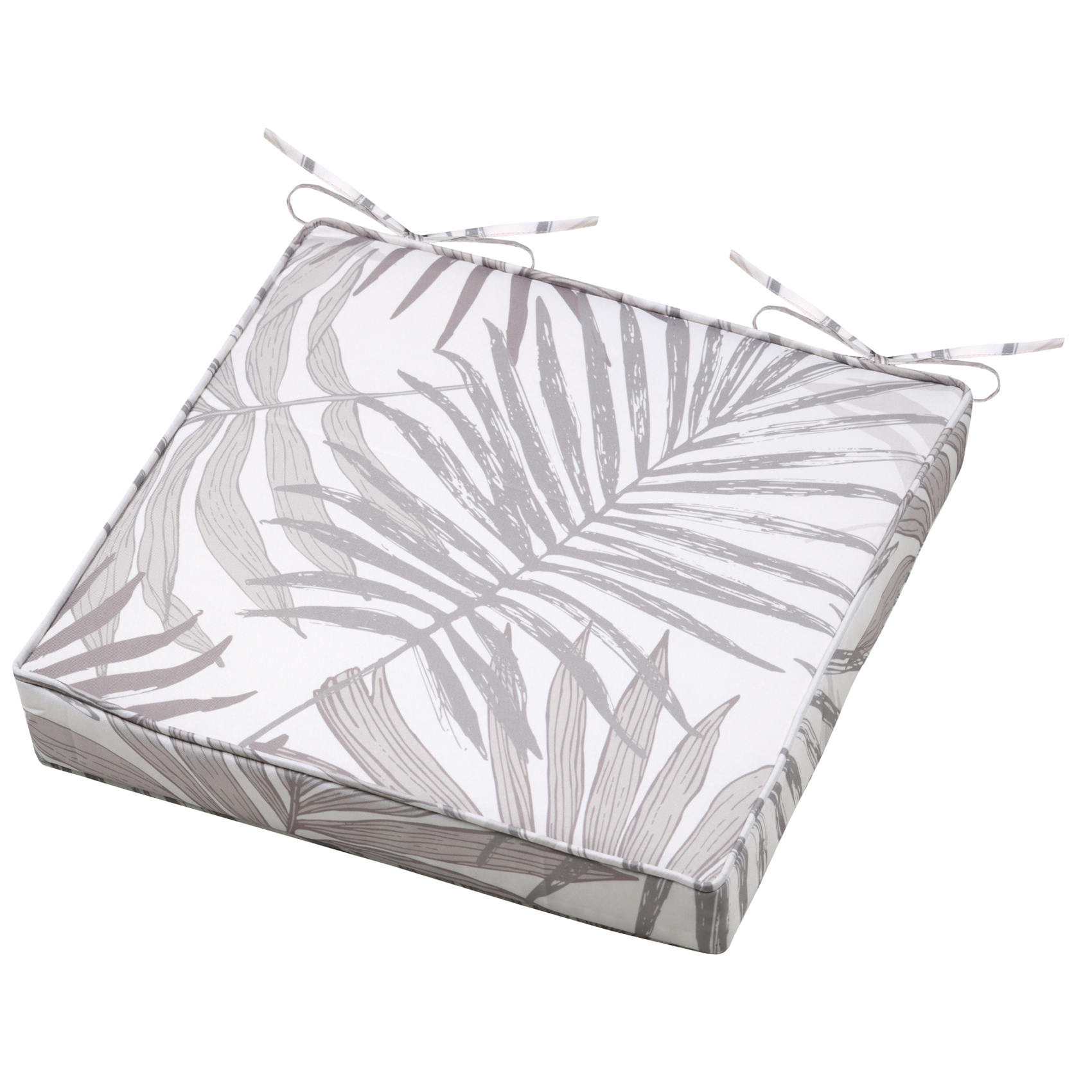 Galette de chaise feuillage