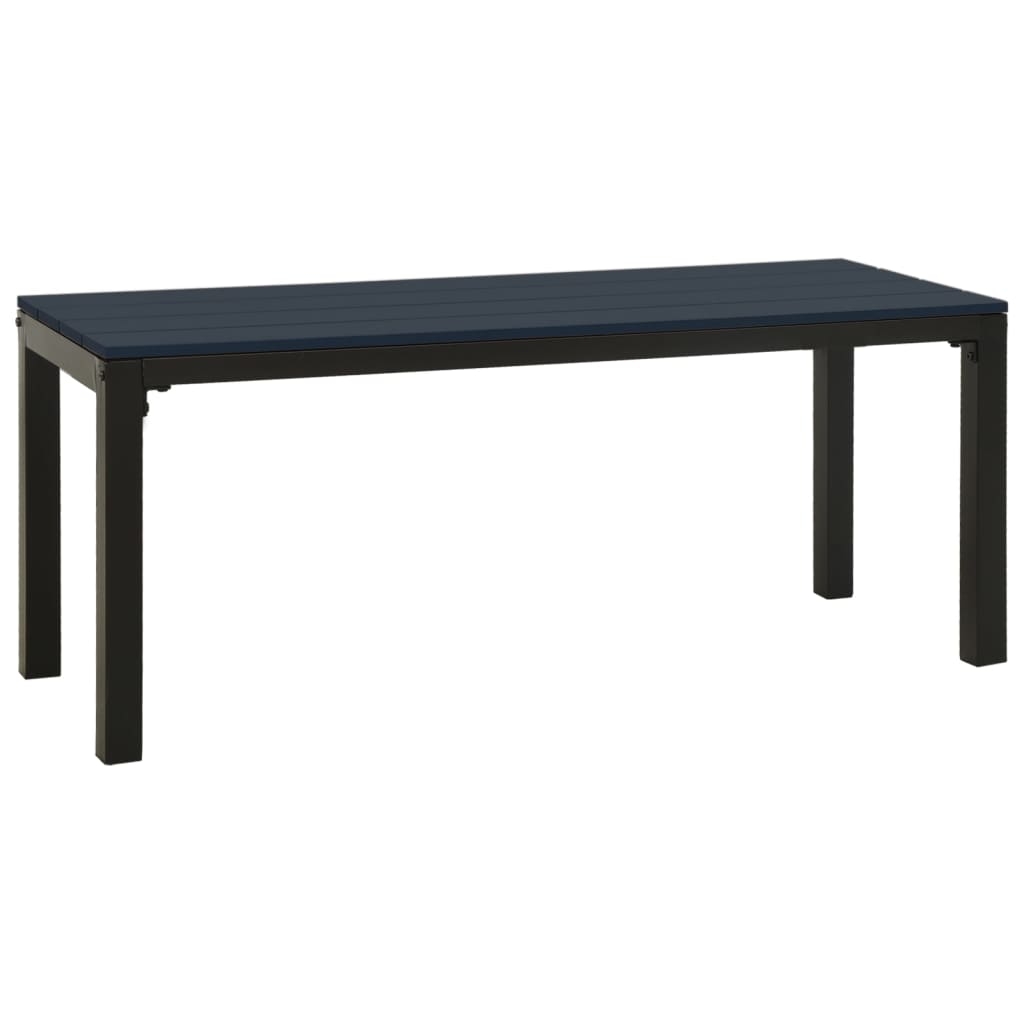 Banc de jardin acier