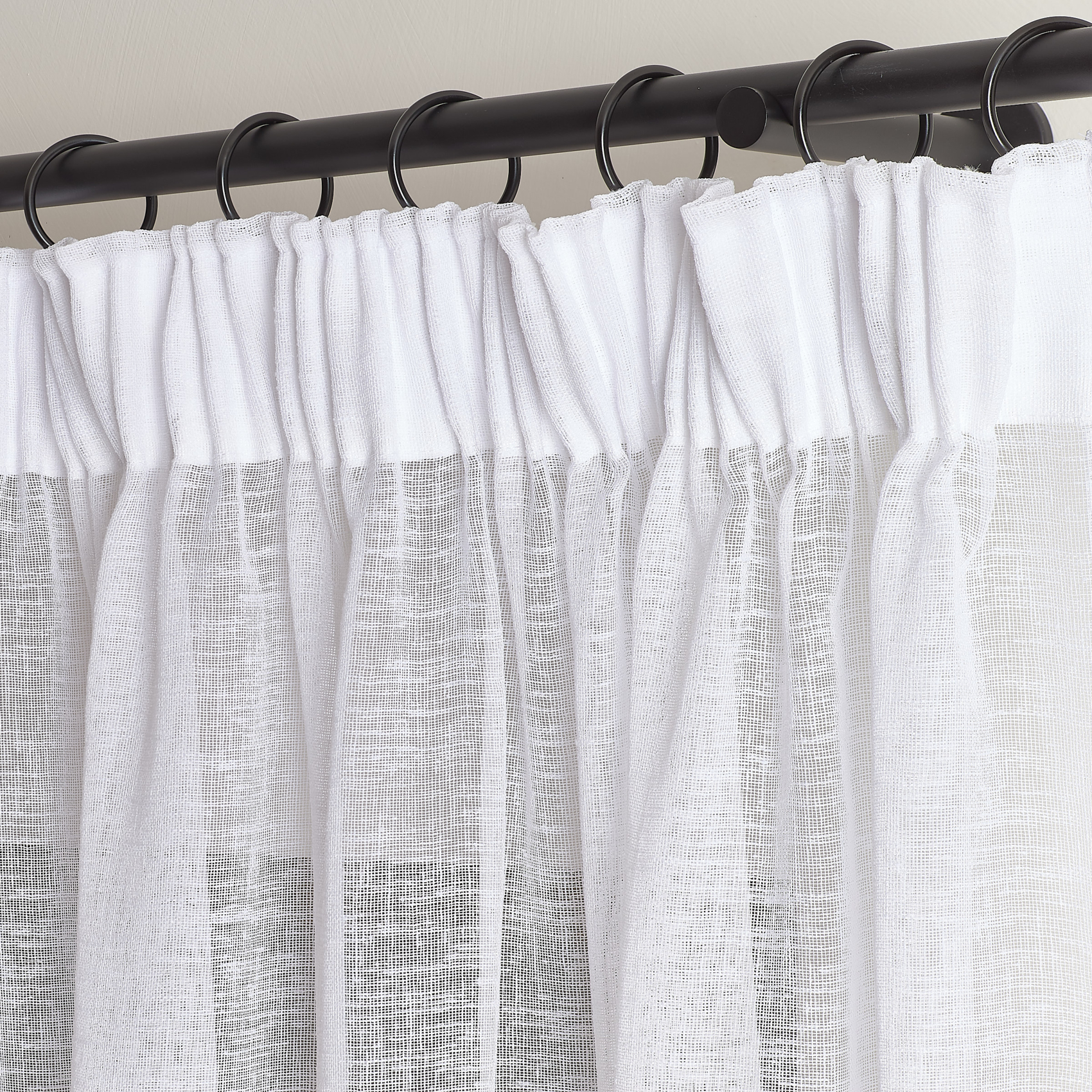 Lot de 10 anneaux 38 mm métalliques pour rideaux à galon fronceur — vue 3