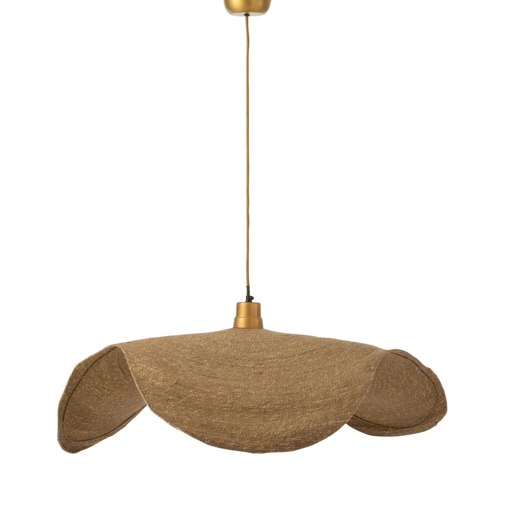 Suspension en jonc naturel