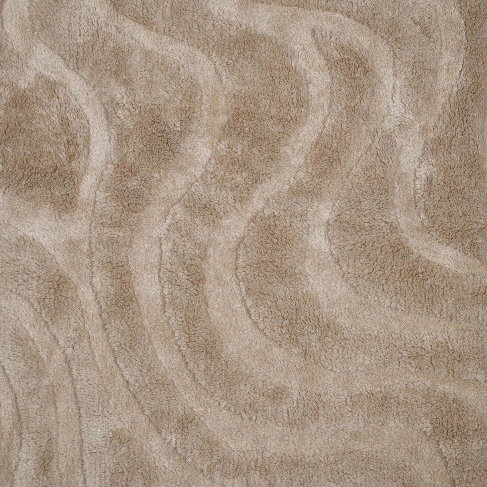 Plaid en imitation fourrure motif vague — vue 4