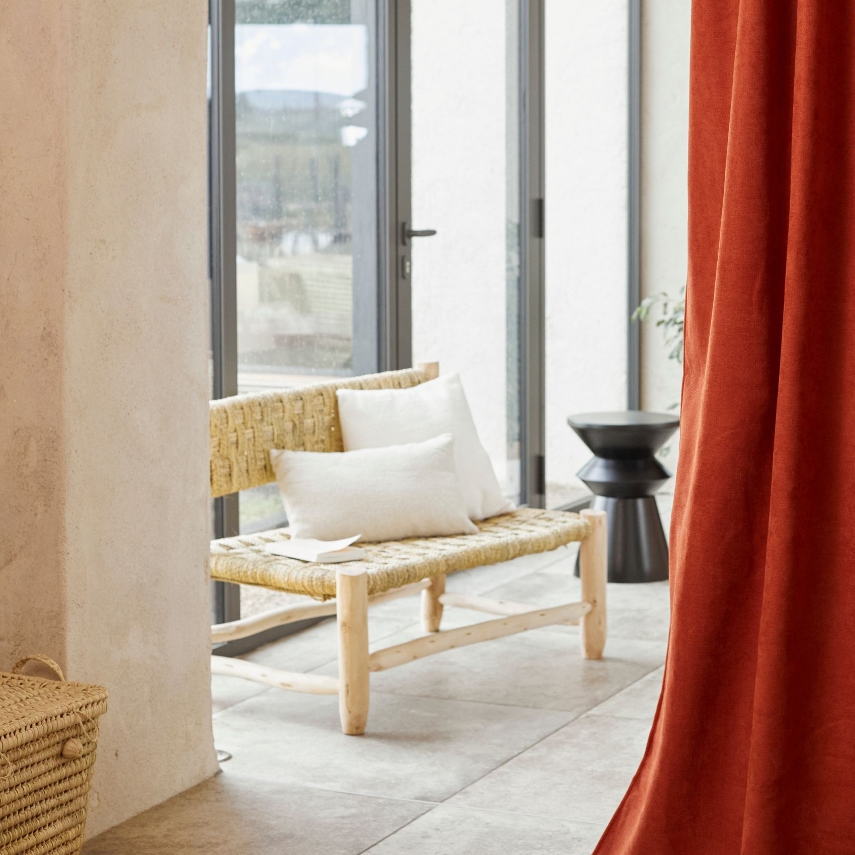 Grande banquette bois Marocaine — vue 4