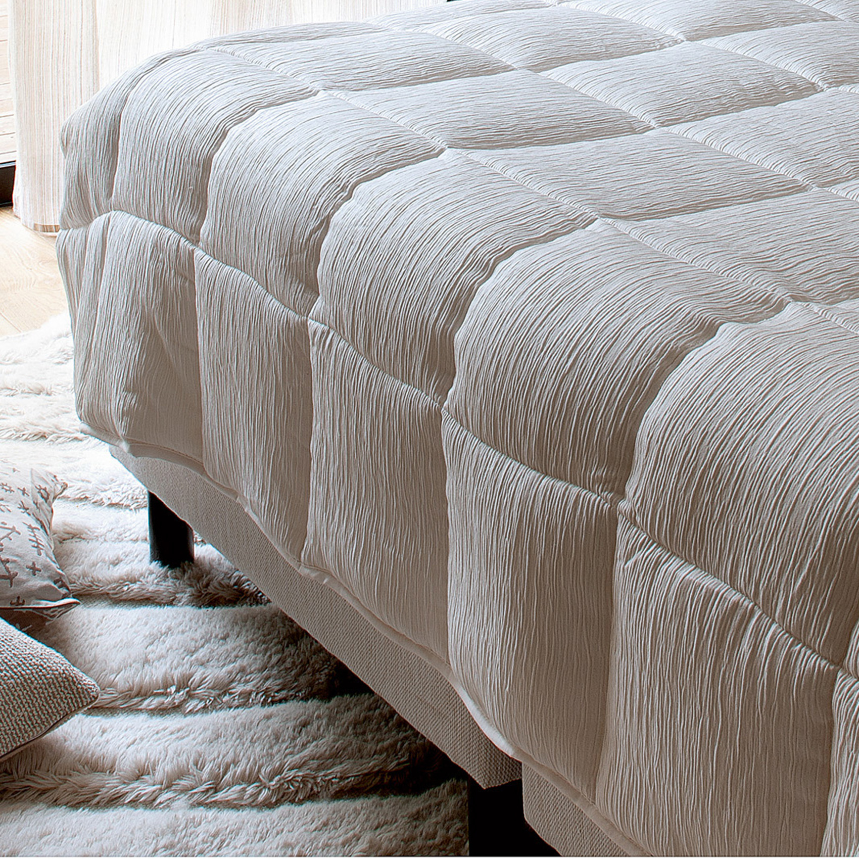 Edredon ou jeté de lit Effet Froissé — vue 4