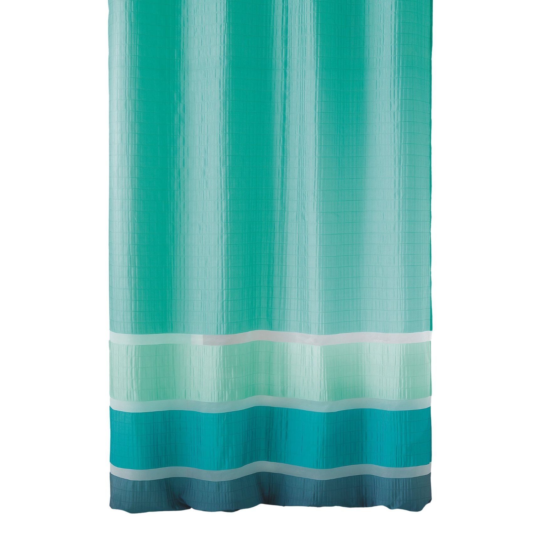 Voilage satiné rayures horizontales — vue 3