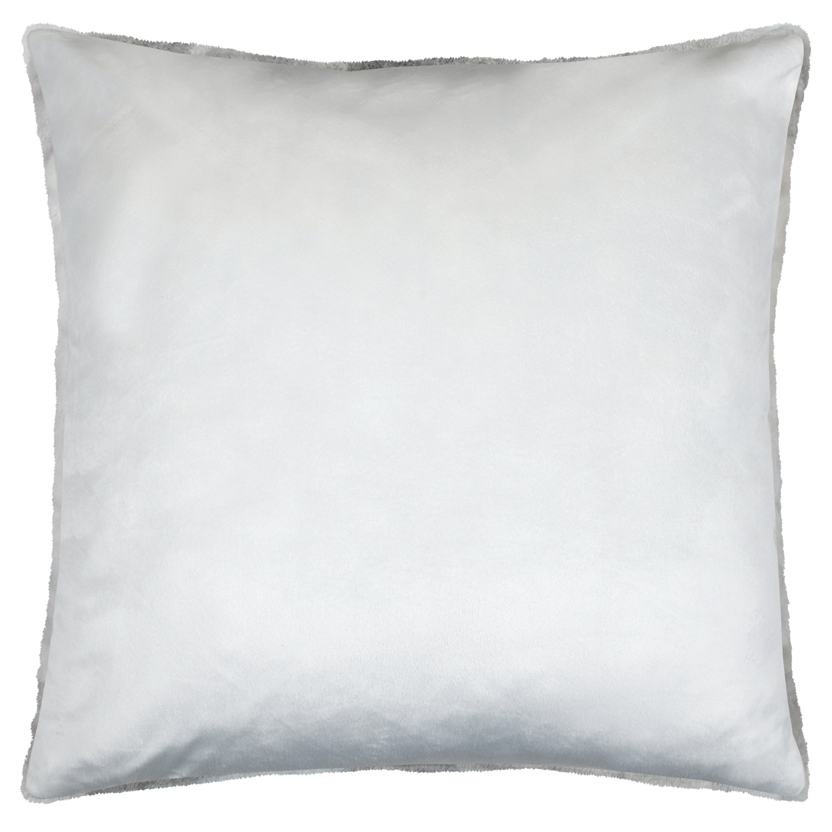 Coussin à carreaux écossais en imitation fourrure — vue 5