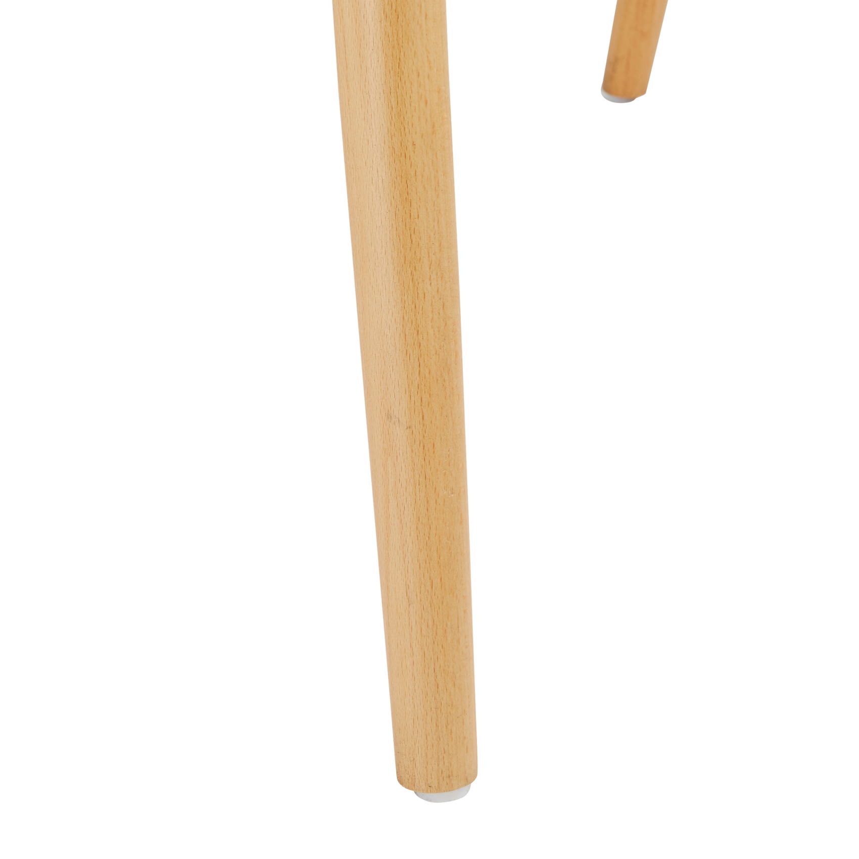 Chaise en bois massif avec assise tressée — vue 4