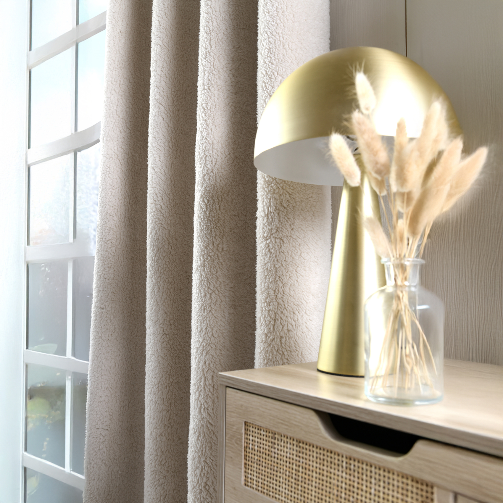 Rideau effet peau lainée ultra doux — vue 5