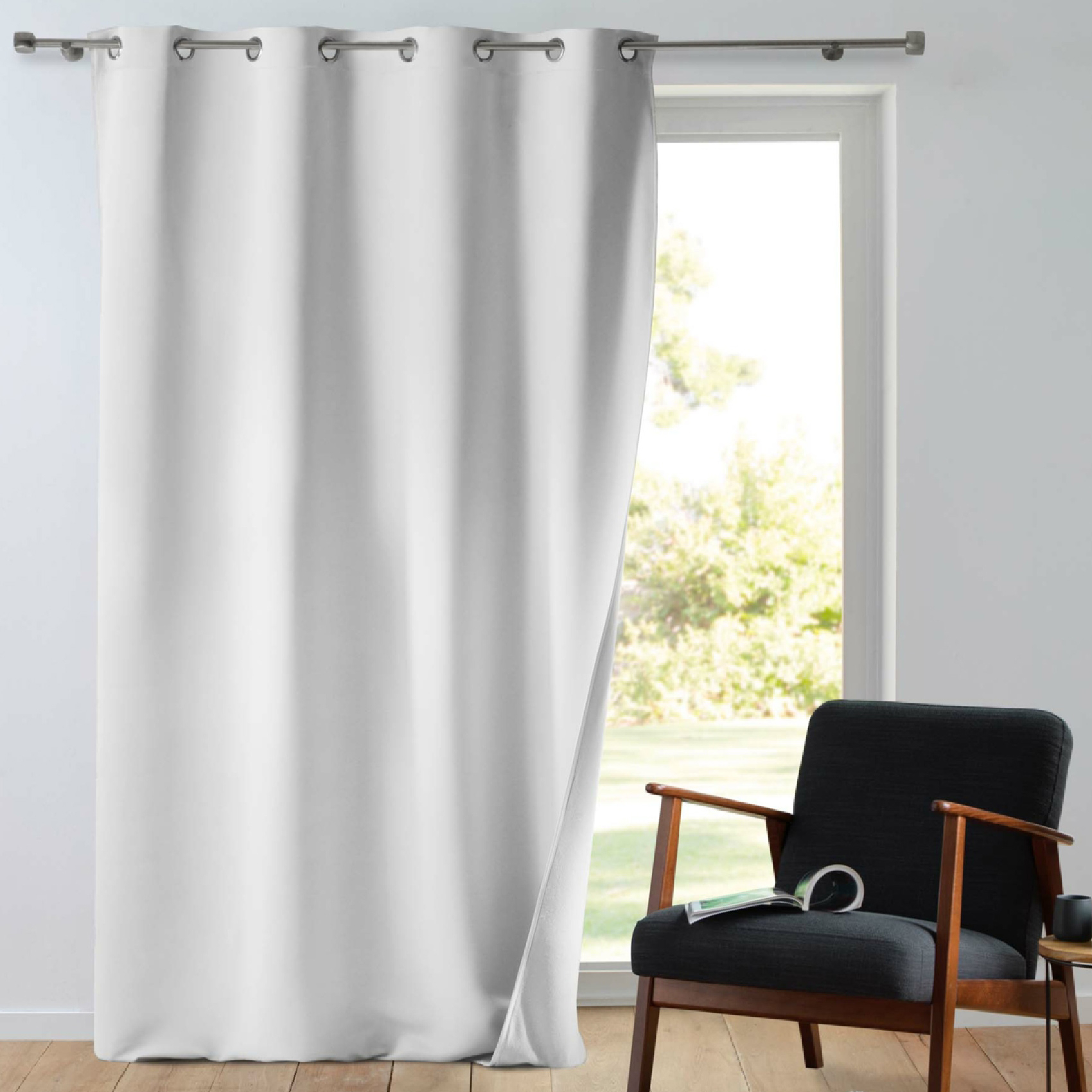 Rideau Isolant Thermique Blanc — vue 5