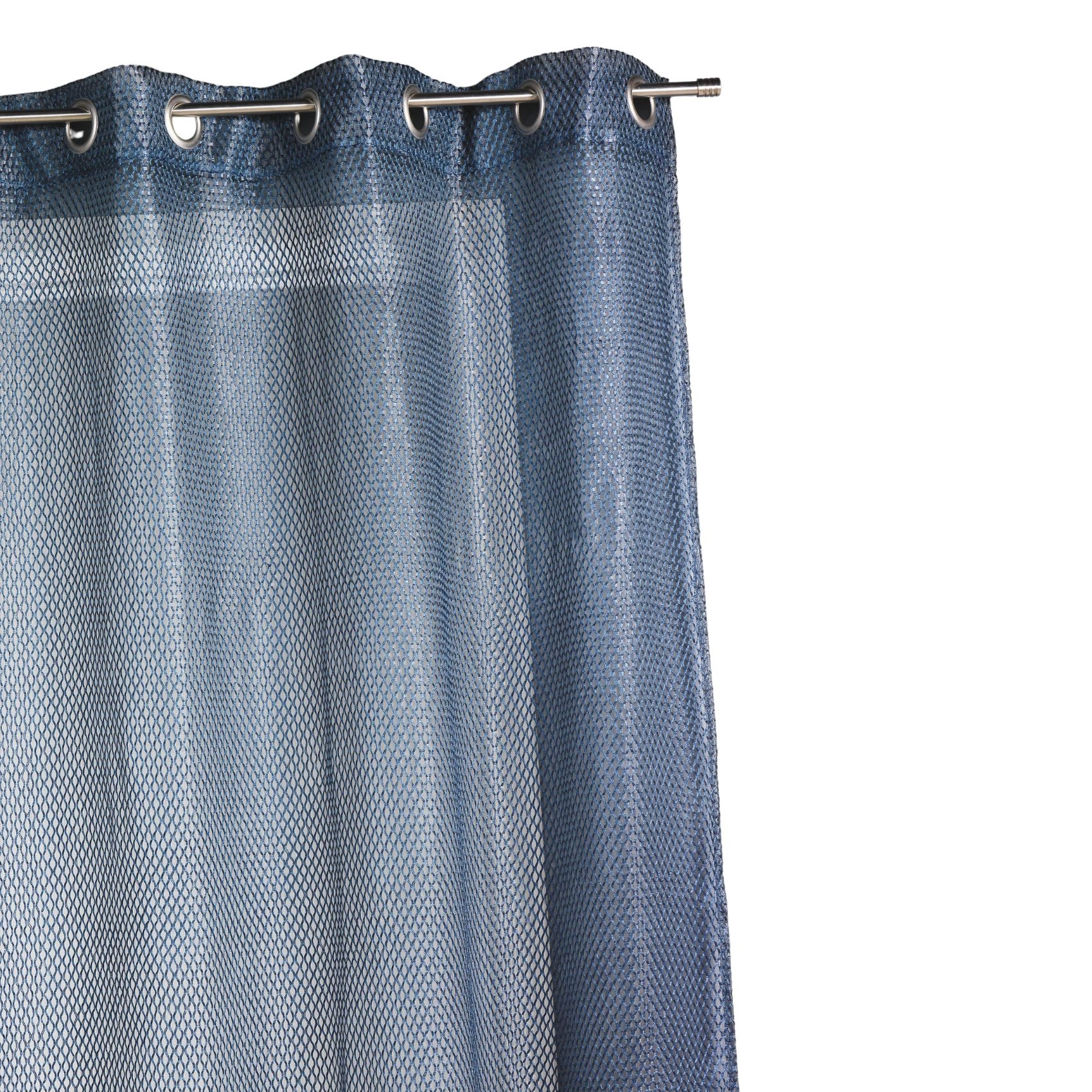 Voilage en organza fantaisie effet résille — vue 4